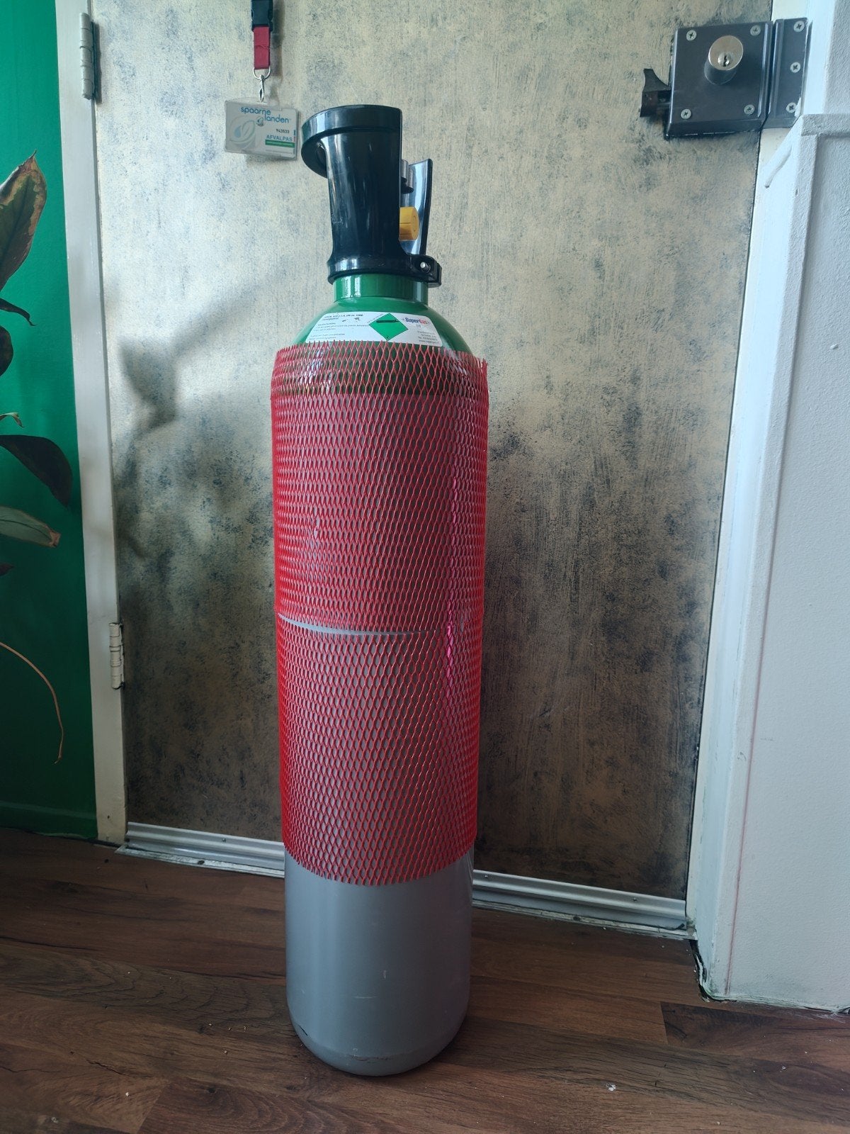 SuperGas argon gasfles 20l vol, ongebruikt, Ophalen, 250 ampère of meer, Tig