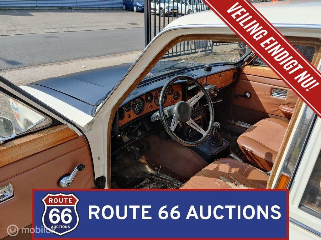 Triumph 2000 Mk2 | 1972 | Route 66 Auctions, Auto's, Overige carrosserieën, Triumph, Zwart, Bedrijf
