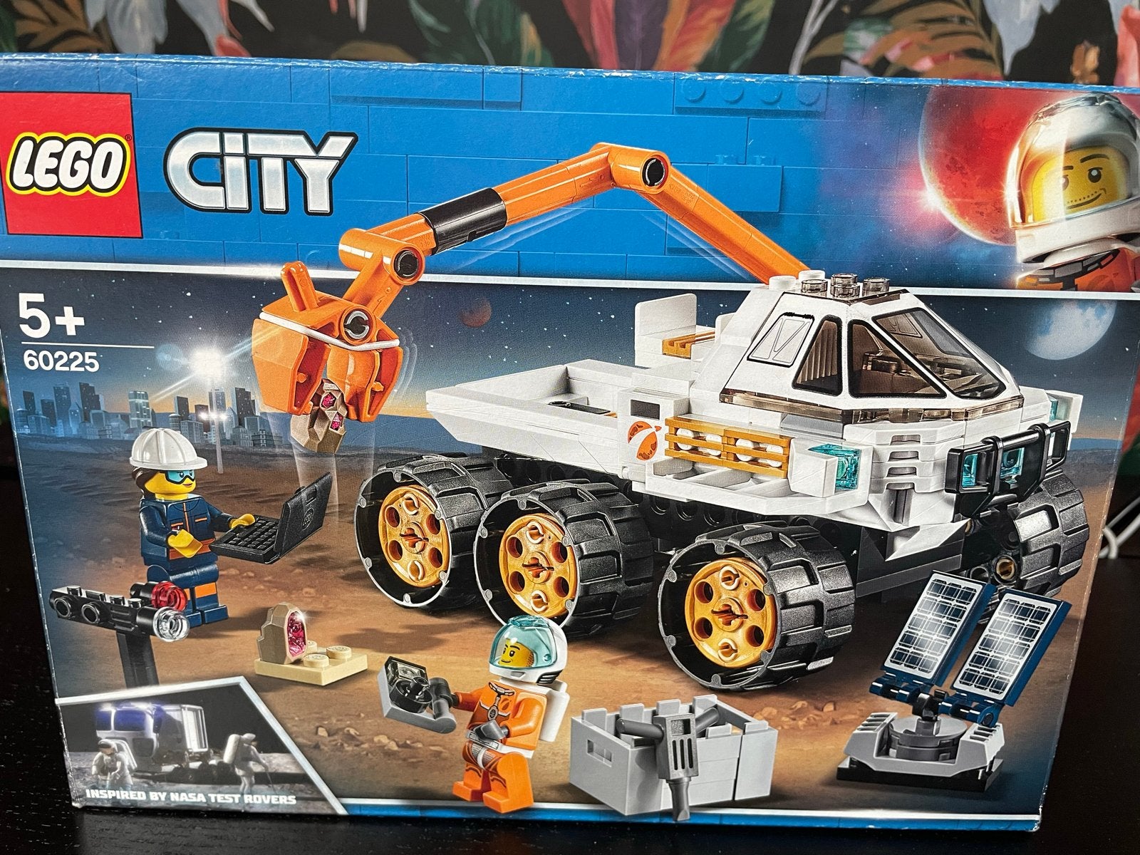LEGO City 60225 Ruimte Rover Test Drive, Kinderen en Baby's, Speelgoed | Duplo en Lego, City, Lego, Ophalen of Verzenden, Zo goed als nieuw