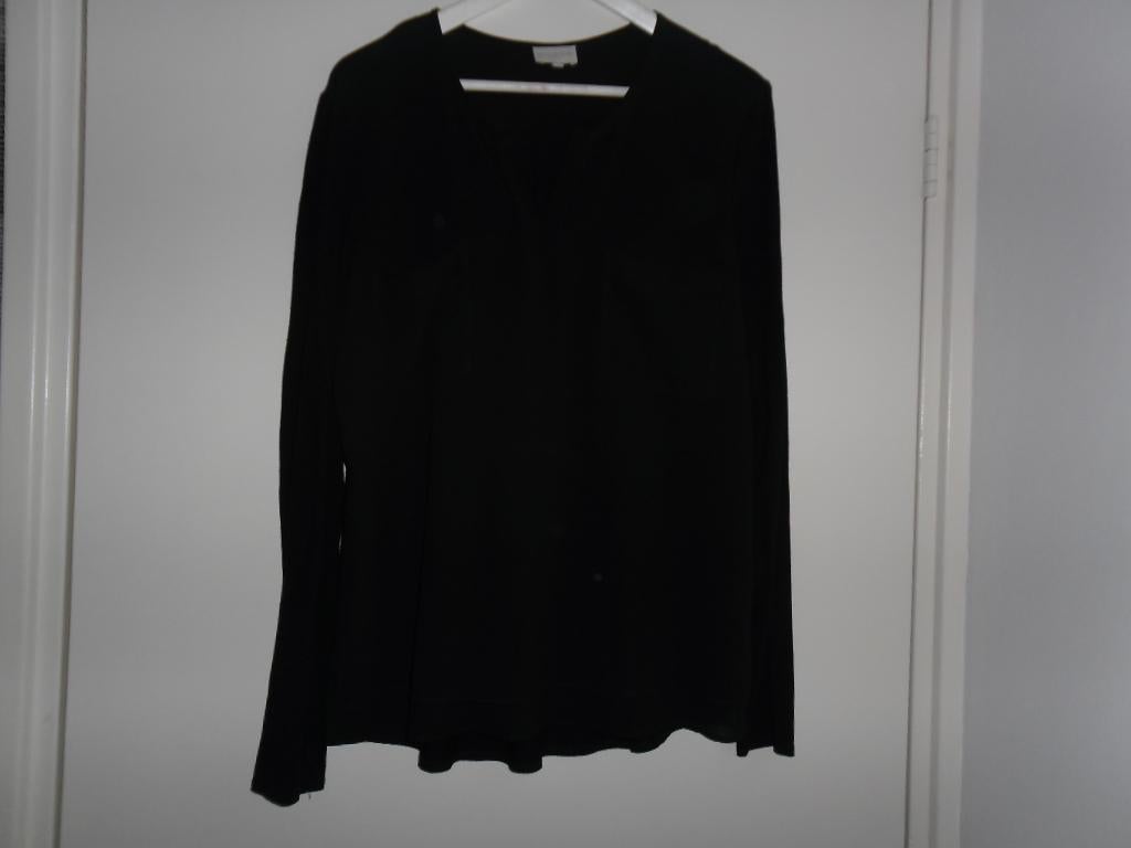 Milano Italy Donkerblauwe Blouse Maat XL, Blauw, Maat 46/48 (XL) of groter, Milano Italy, Ophalen of Verzenden
