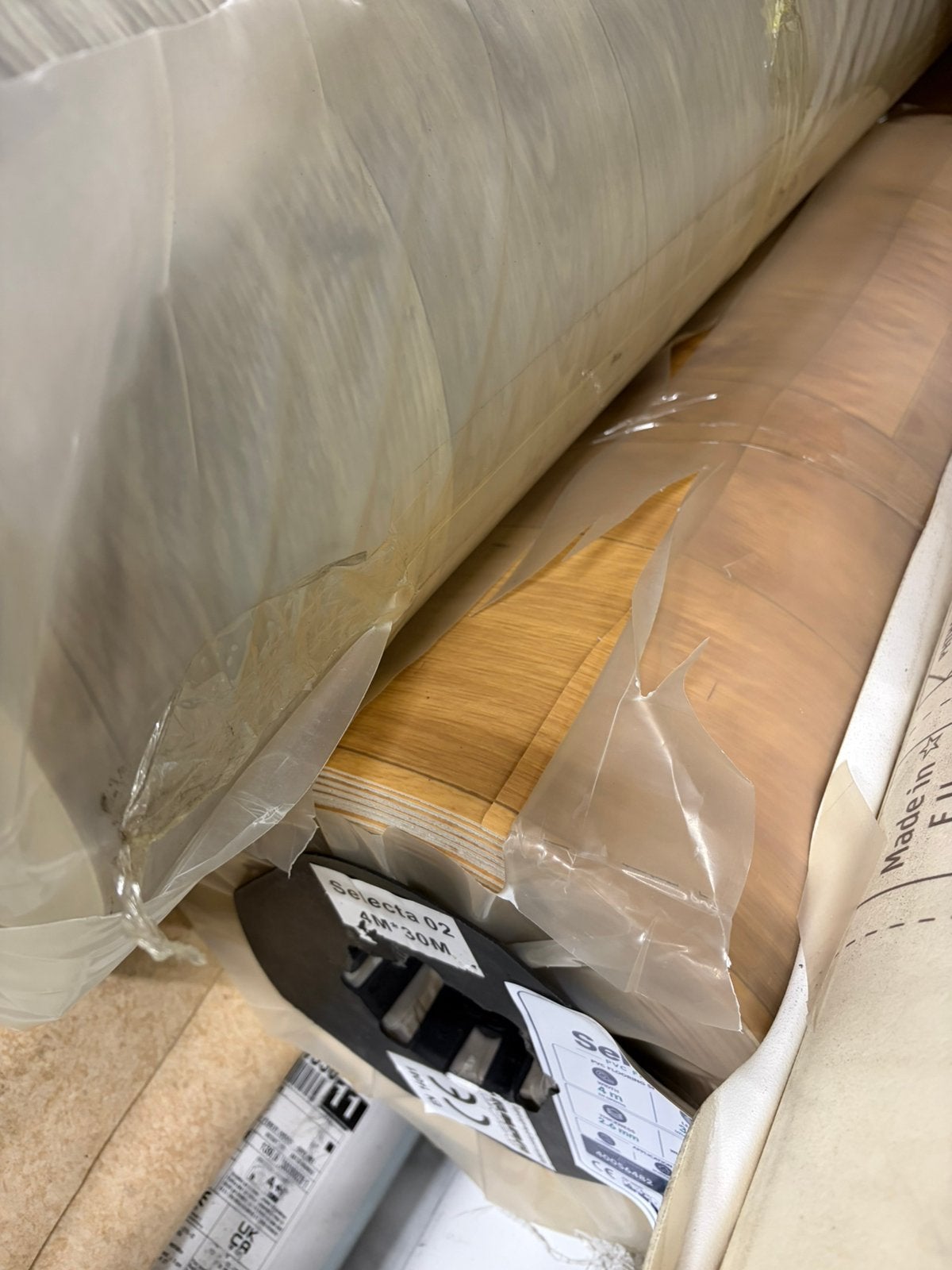 Vinyl rollen 4 meter breed op maat te snijden. Merk: tarket, Huis en Inrichting, Blauw, 75 m² of meer, Nieuw, Ophalen of Verzenden