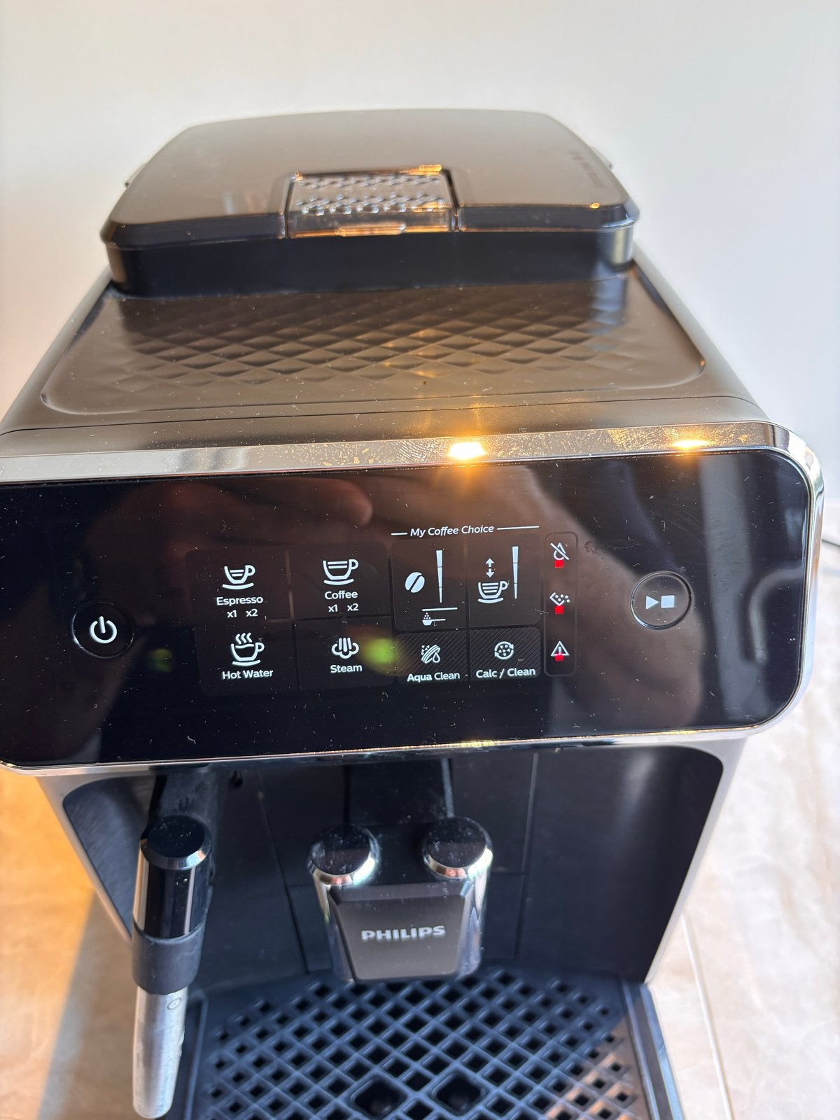 Philips Volautomatische Espressomachine - Zwart, Afneembaar waterreservoir, Espresso apparaat, Niet werkend, 4 tot 10 kopjes