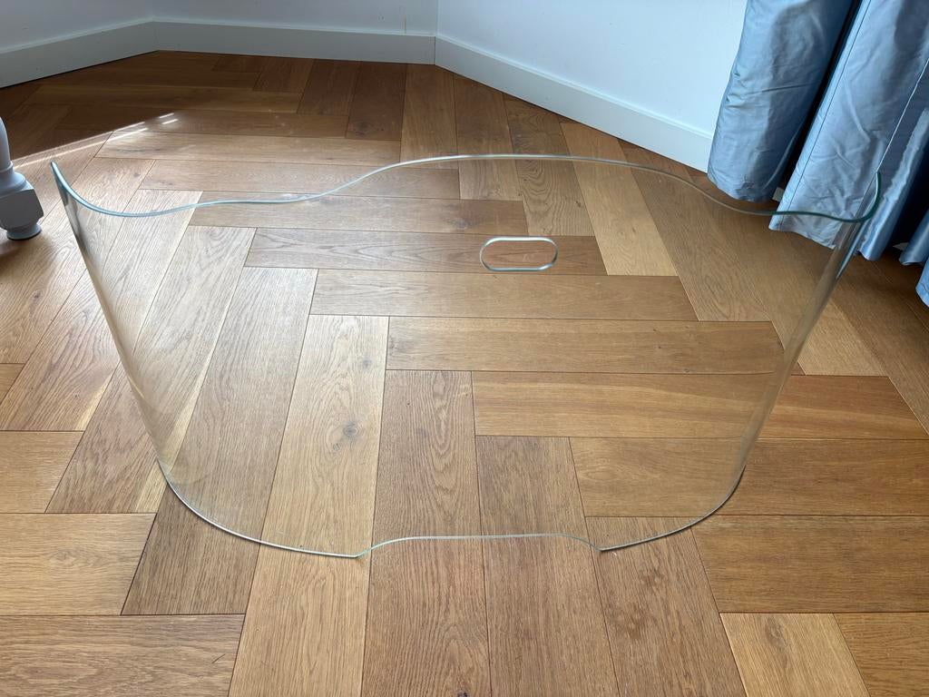Openhaardscherm van glas, Ophalen, Gebruikt, Vrijstaande haard, Overige soorten