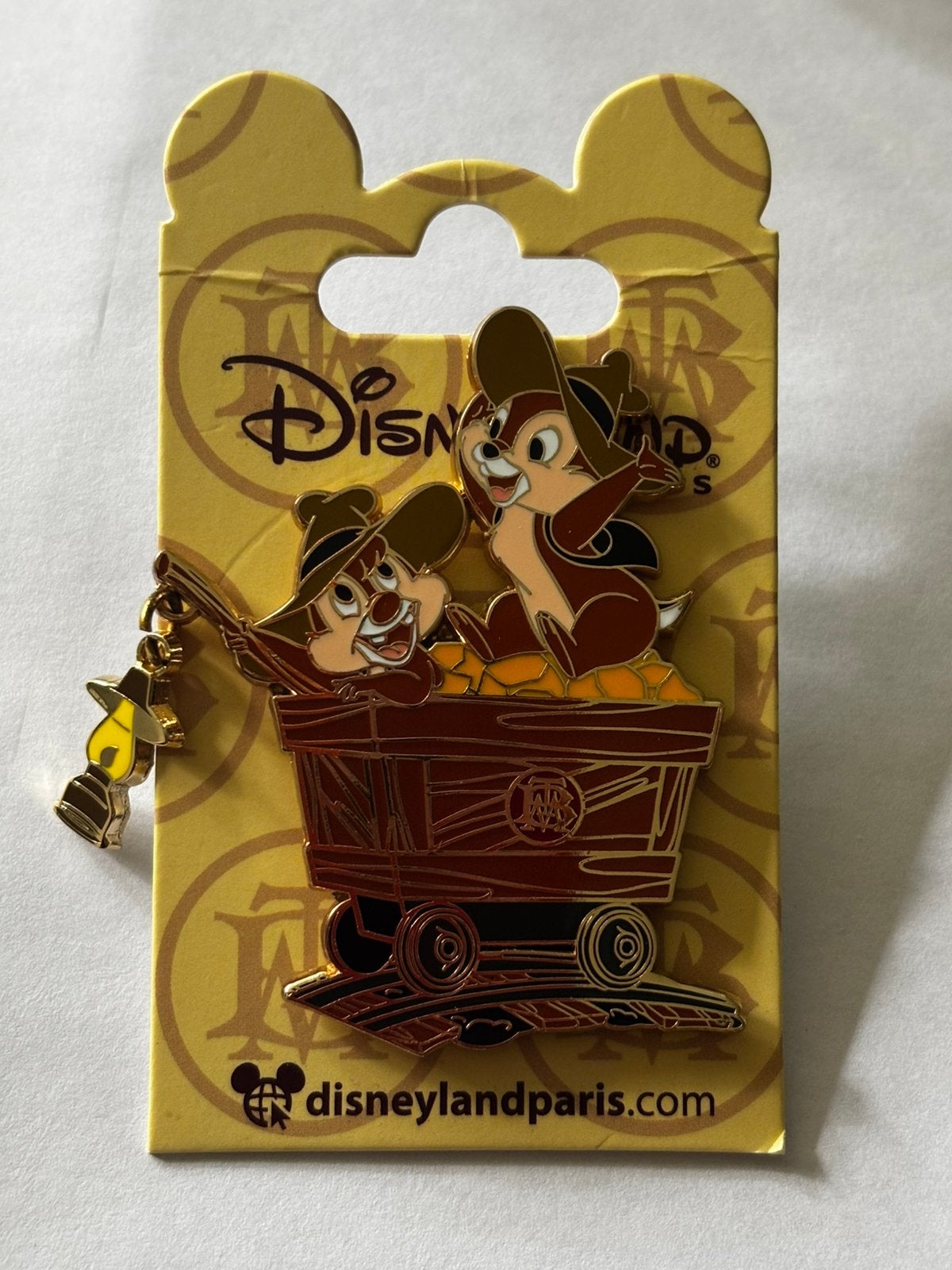 Disney pin Chip and Dale in mine train Big thunder Mountain, Ophalen of Verzenden, Nieuw