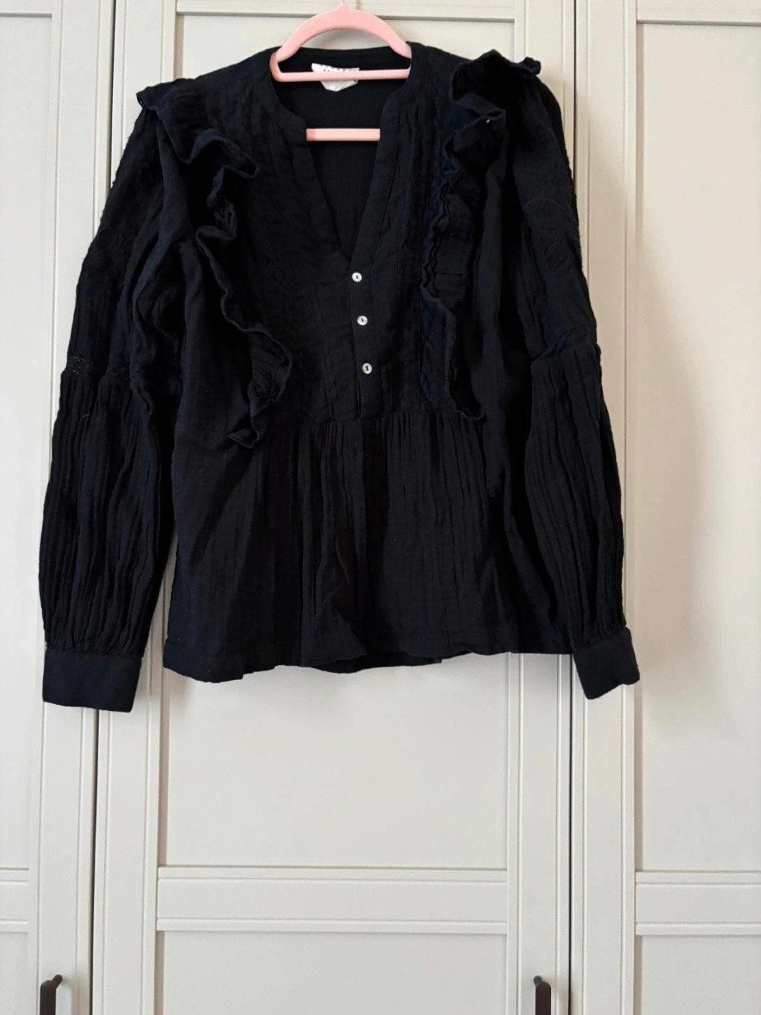 Blouse Sissel Edelbo, Kleding | Dames, Maat 38/40 (M), Zwart, Zo goed als nieuw, Sissel Edelbo
