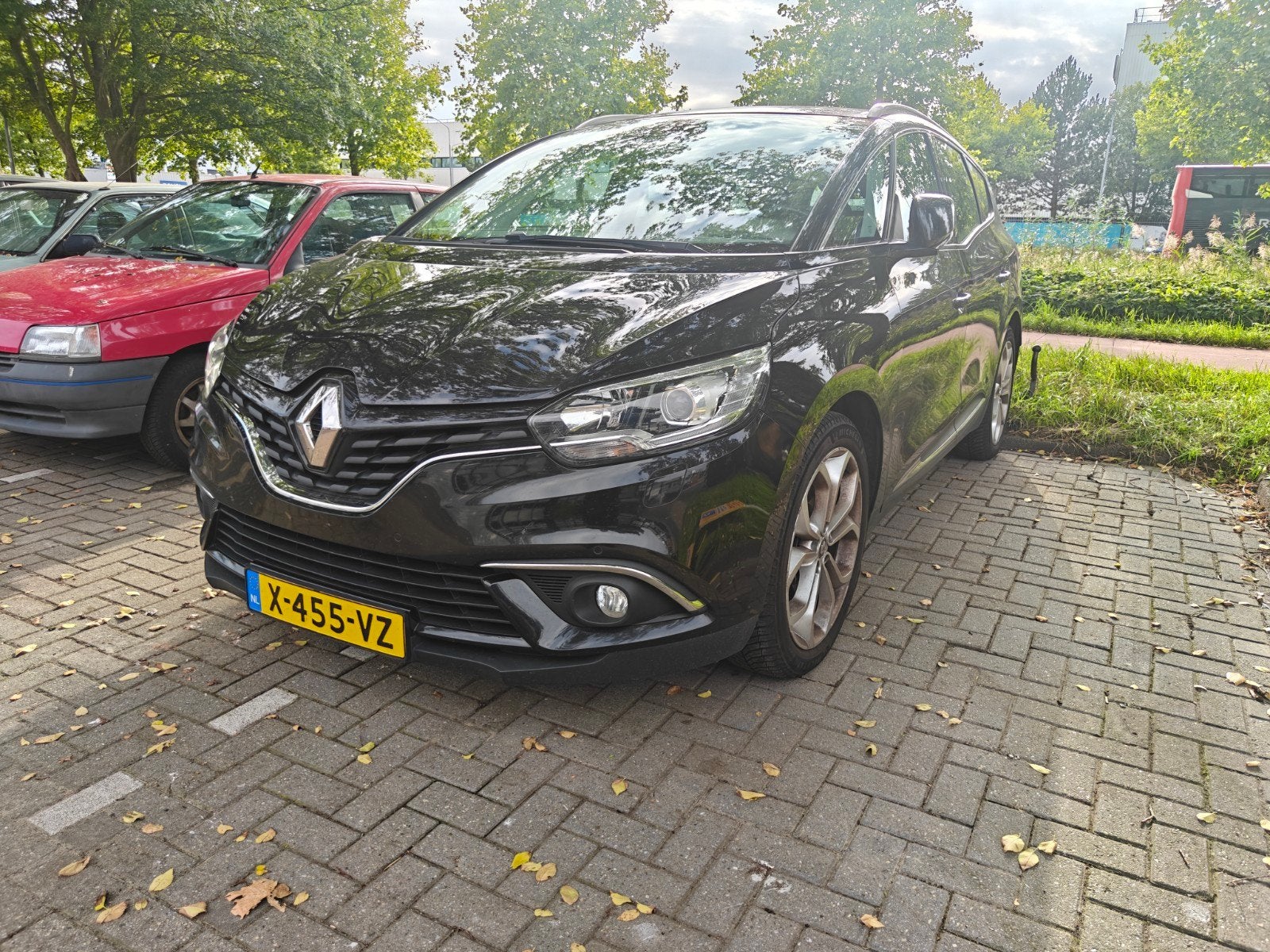 Renault Grand Scenic 1.2 TCE 97KW 7P 2018 Zwart, Auto's, Voorwielaandrijving, Stof, Zwart, 4 cilinders