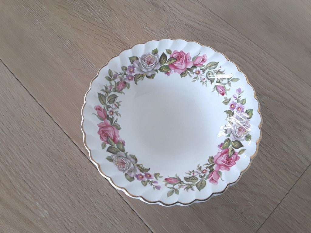 Vintage schaaltje James Kent Old Foley, 16cm doorsnee, Ophalen of Verzenden