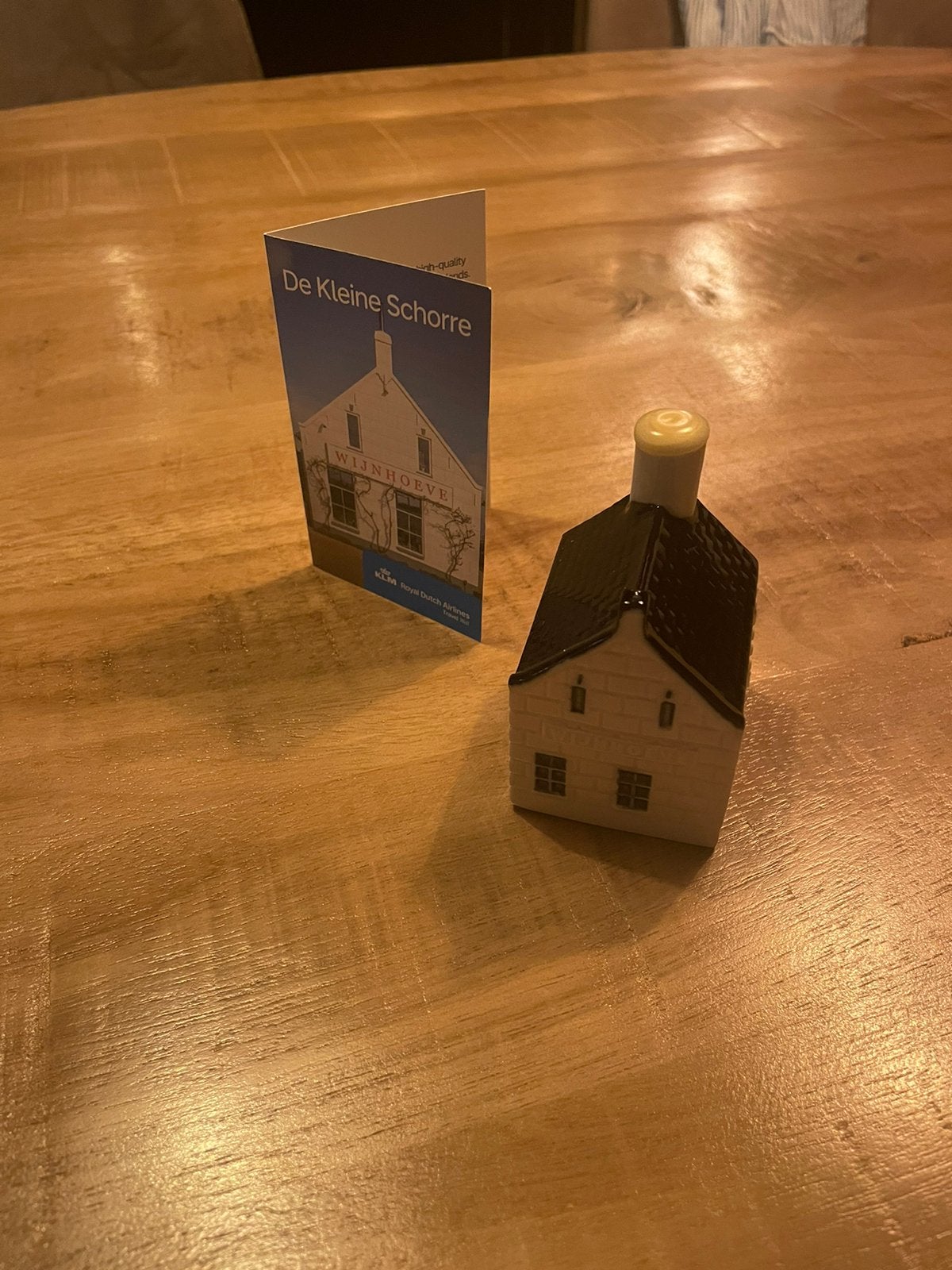 KLM huisje 107 - wijnhoeve de kleine schorre, Ophalen of Verzenden, Nieuw, Gevuld
