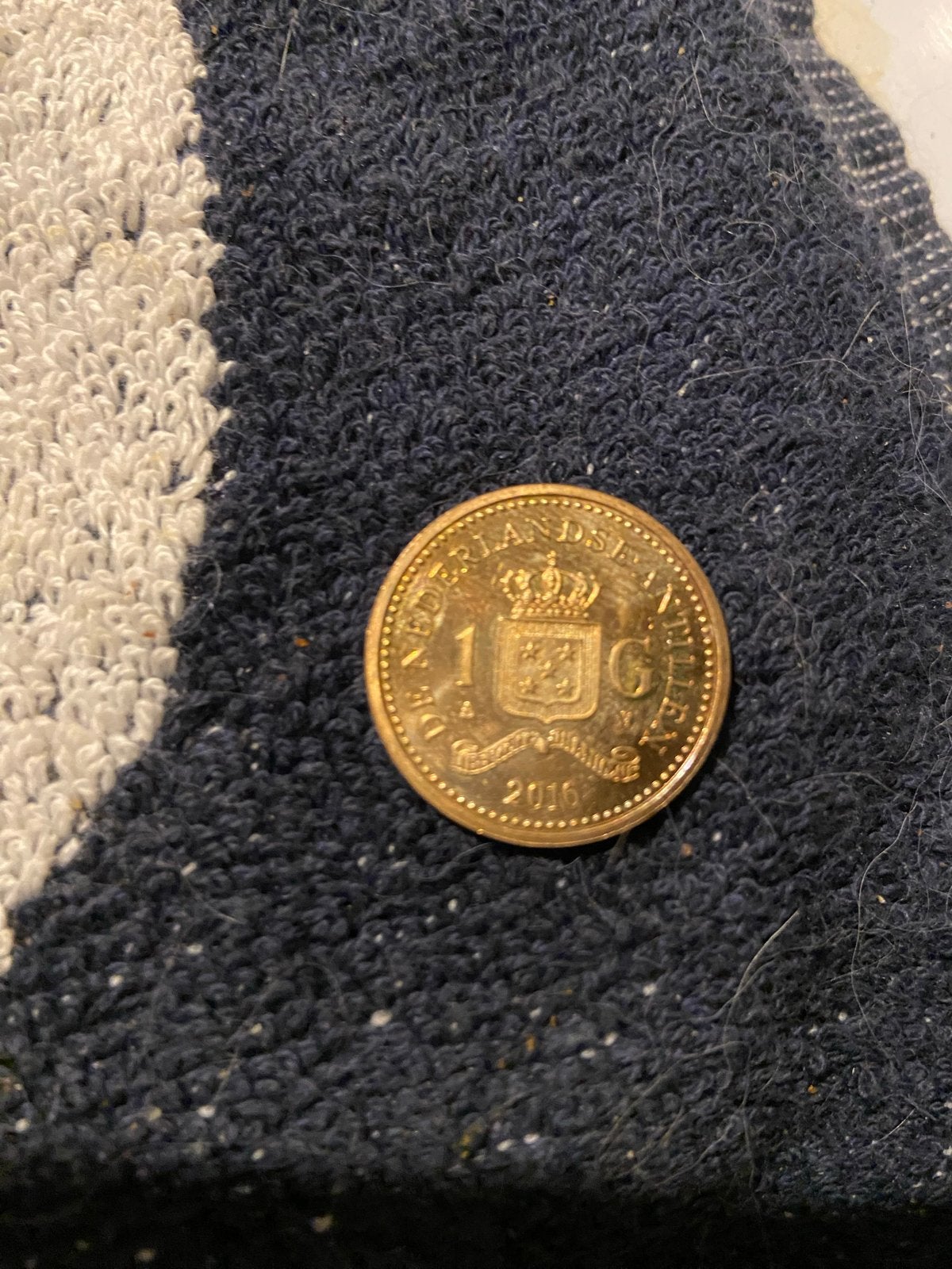 1 Gulden Nederlandse Antillen 2016, Ophalen of Verzenden, 1 gulden, Losse munt