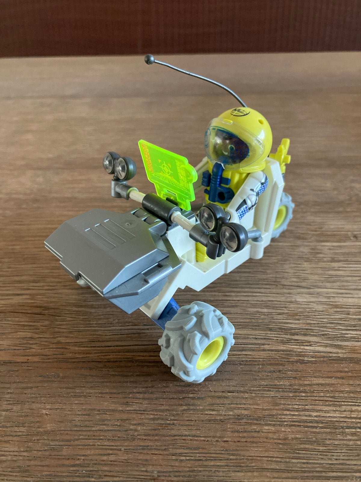 Playmobil Ruimtevoertuig trike met astronaut 9491, Kinderen en Baby's, Ophalen of Verzenden, Zo goed als nieuw, Complete set, Voertuig