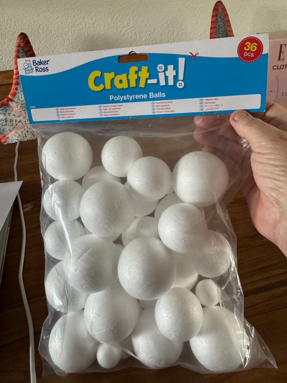 Piepschuimballen, Ophalen of Verzenden, Nieuw, Overige typen