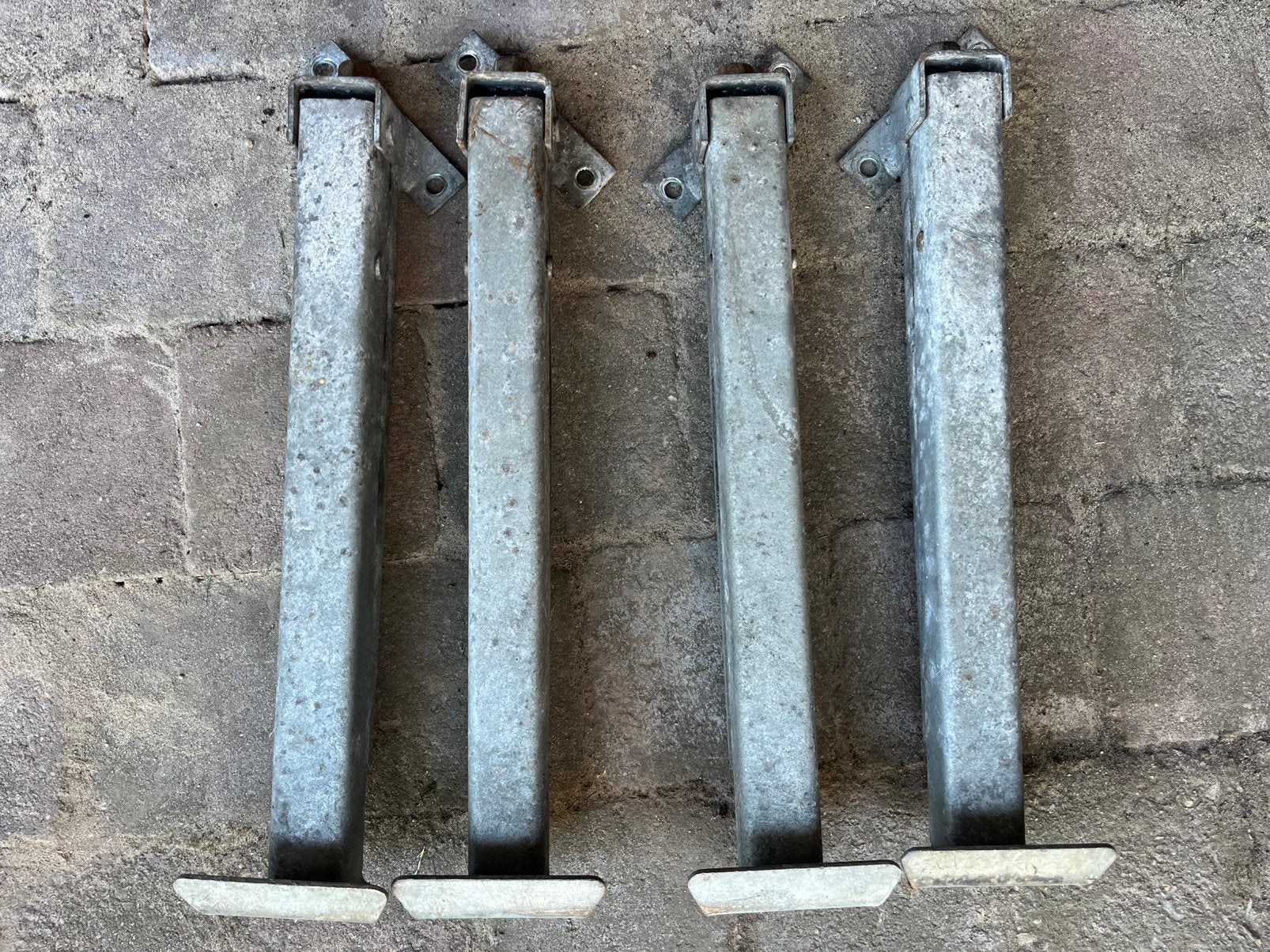 Steunpoot steunpoten 4x Raclet, Ophalen of Verzenden, Gebruikt