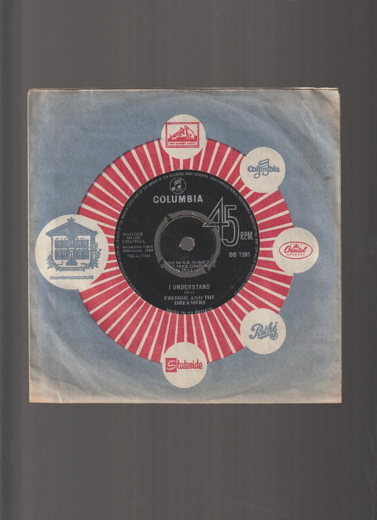FREDDIE  and  THE  DREAMERS  --  I  UNDERSTAND, Gebruikt, Verzenden, Originele persing, 7 inch