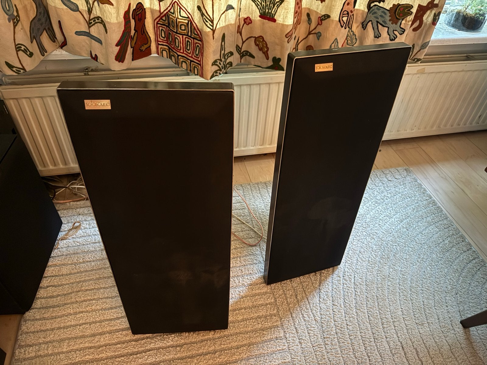 Solosound Elektrostatische Speakers met Subwoofer, Ophalen, Gebruikt, Speakerset, Overige merken