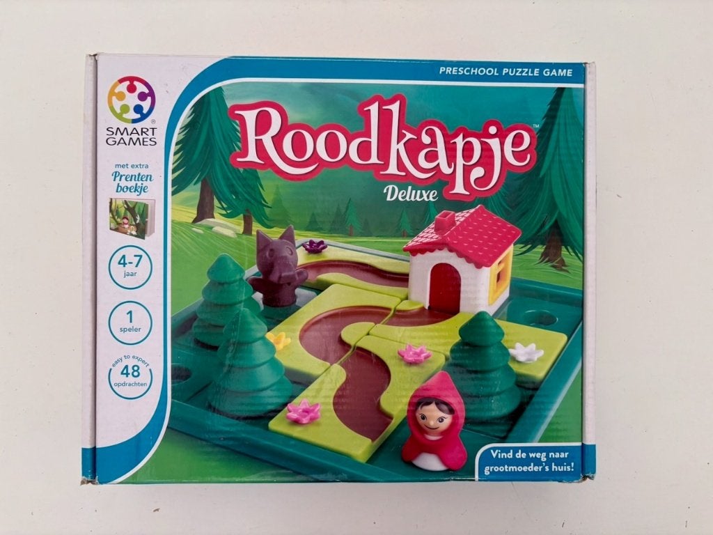 SmartGames Roodkapje Deluxe + extra prentenboekje, Kinderen en Baby's, Speelgoed | Educatief en Creatief, Ophalen, Gebruikt