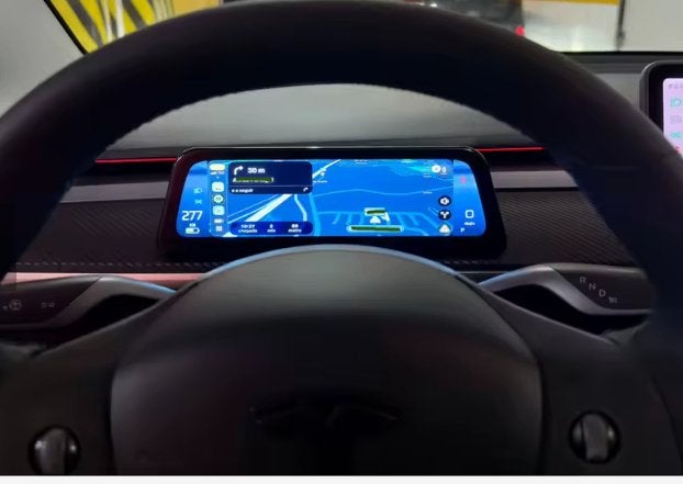 Tesla 9.6” Driver Display / HUD Screen with Wireless CarPlay, Ophalen of Verzenden, Nieuw