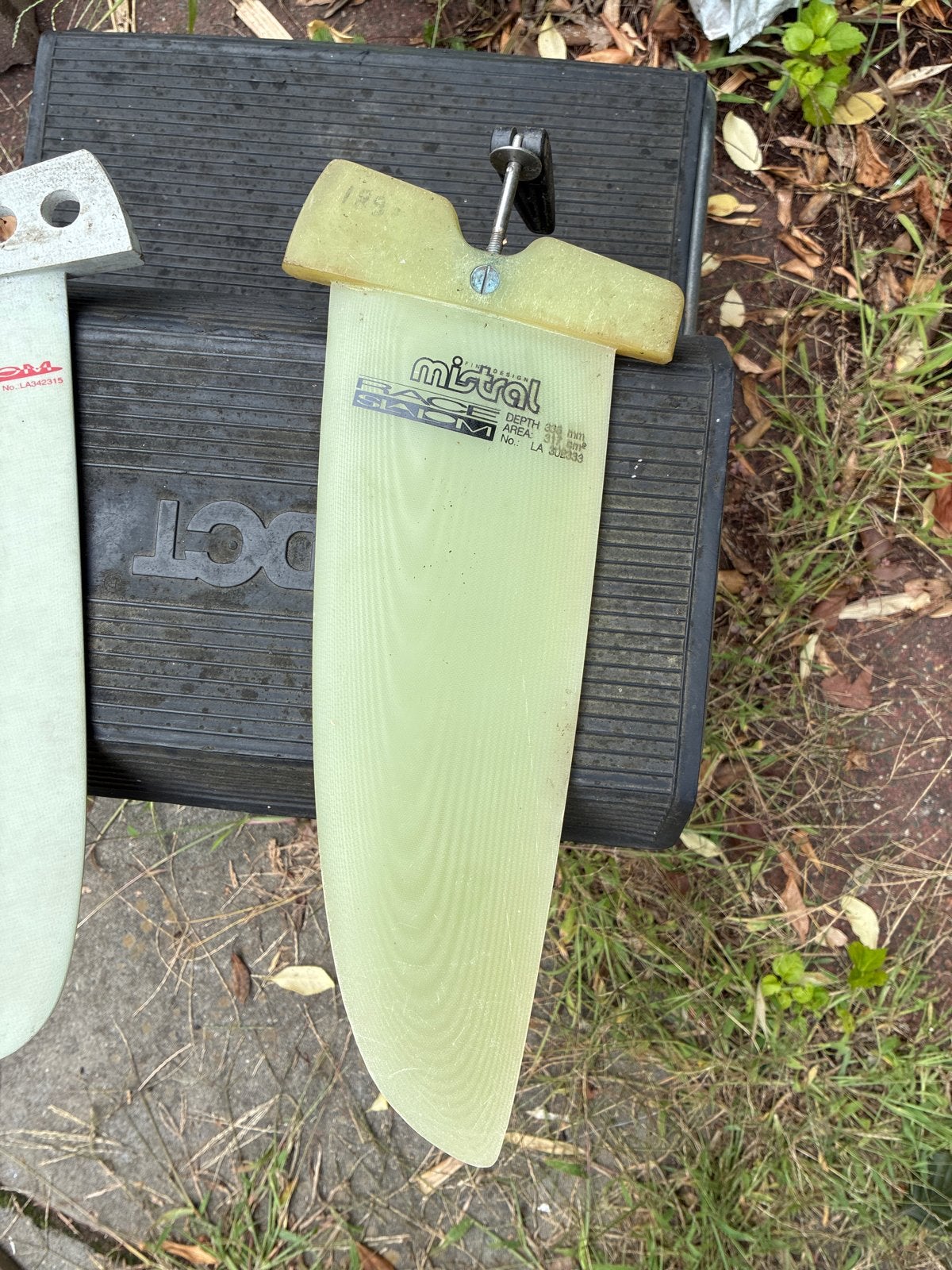 Mistral Race Slalom Windsurf Vin - 317 mm diepte, Ophalen of Verzenden, Gebruikt, Mistral, Vin