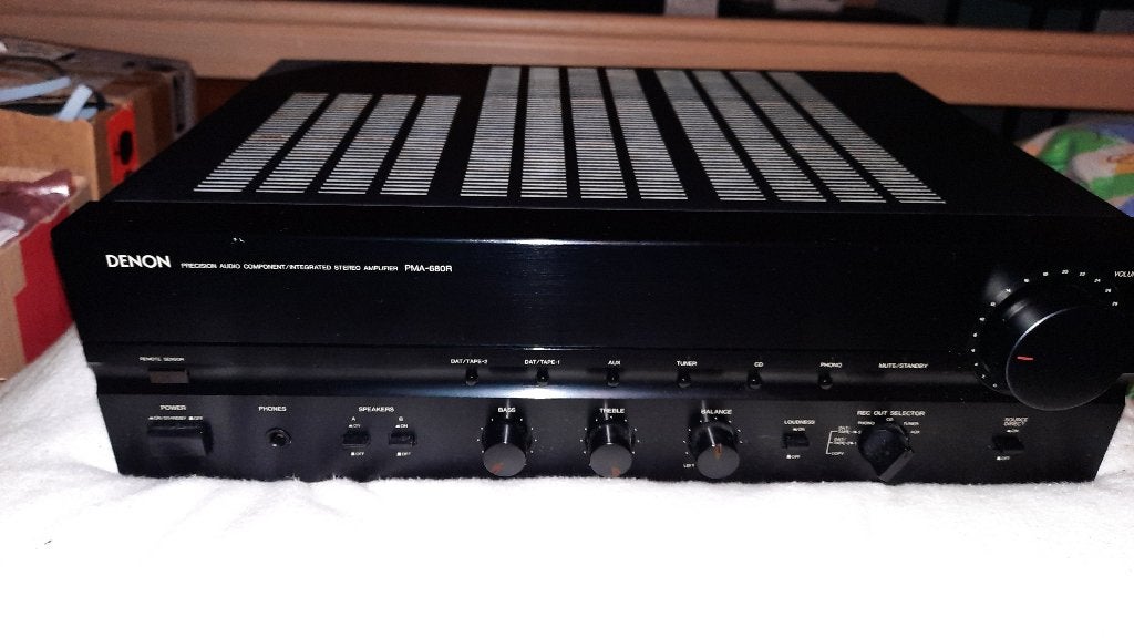 Denon PMA680r versterker. Zeer netjes!, Audio, Tv en Foto, Ophalen, Gebruikt, 120 watt of meer, Denon