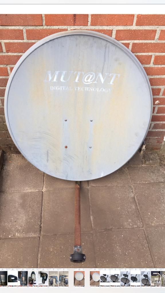 Schotelantenne,schotel antenne, Audio, Tv en Foto, Schotelantennes, Zo goed als nieuw, (Schotel)antenne, Overige merken, Ophalen of Verzenden