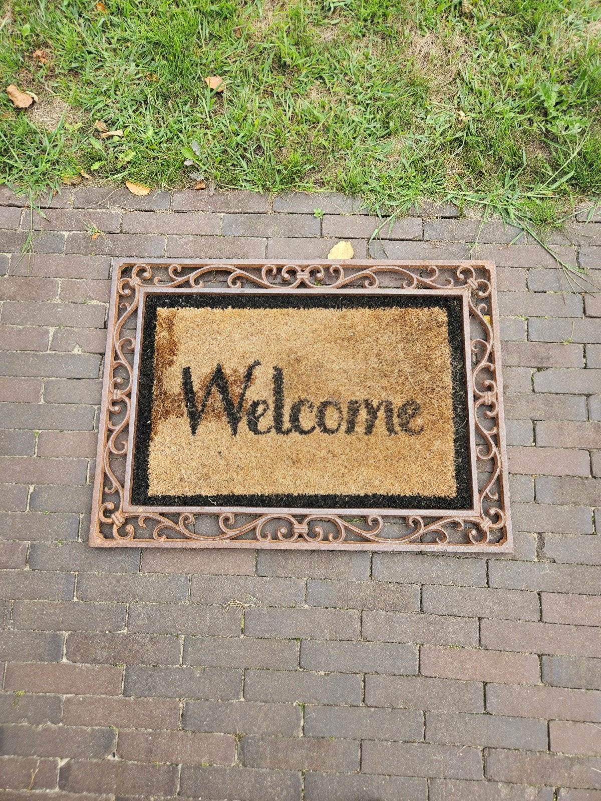vloermat welcome, Tuin en Terras, Deurmatten, Ophalen