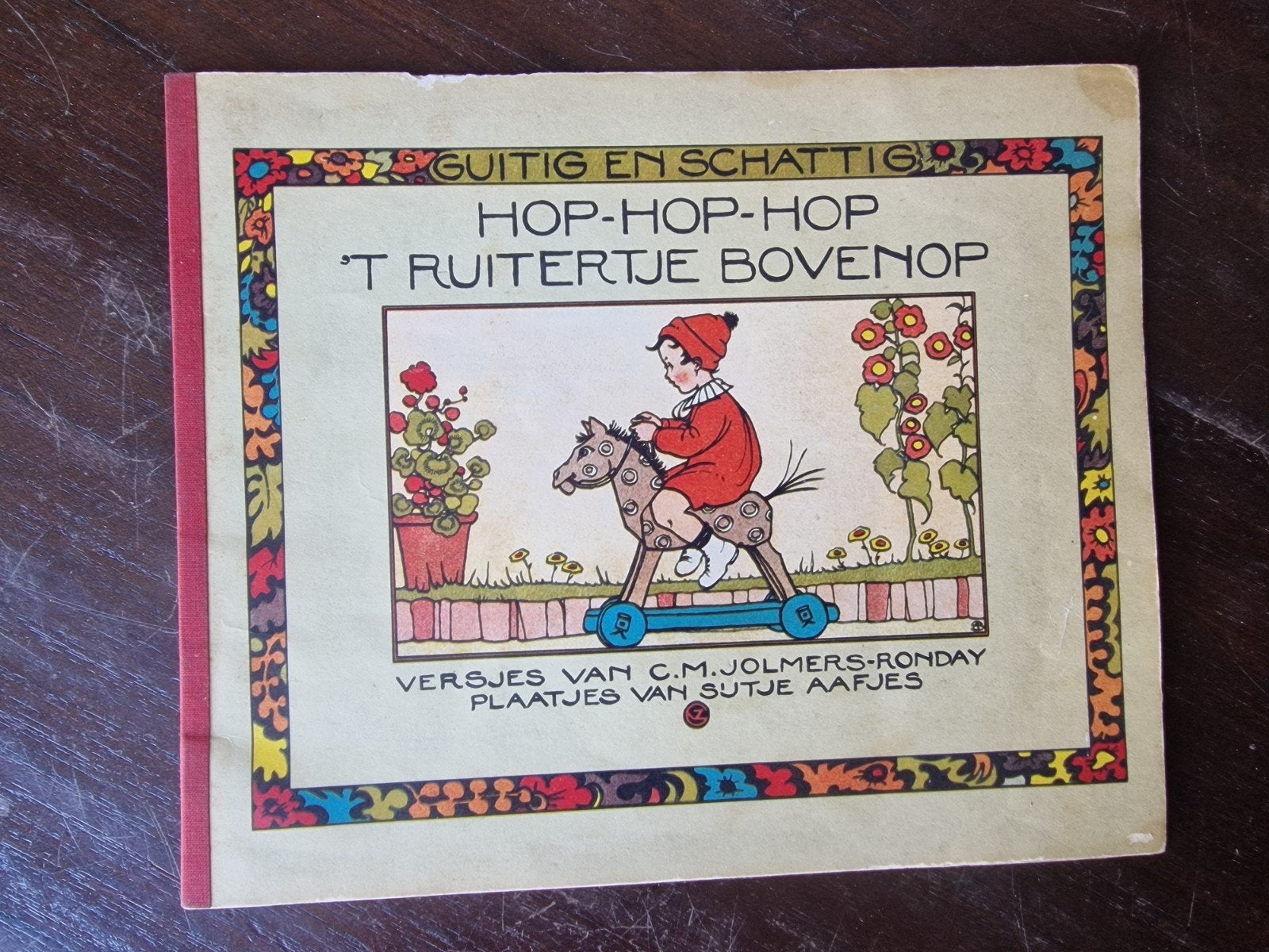 Guittig en Schattig: Hop-Hop-Hop 't Ruitertje Bovenop, Ophalen of Verzenden, Gelezen, C.M. Jolmers-Ronday, 3 tot 4 jaar