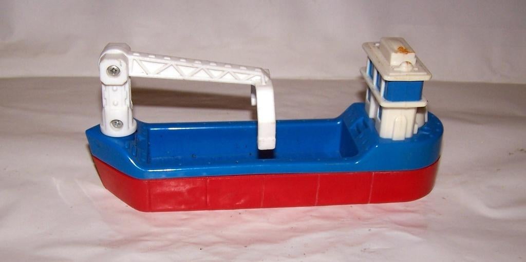 Vintage 2004 zeldzaam Fisher-Price containerschip. Izgs., Ophalen of Verzenden, Zo goed als nieuw, Overige typen