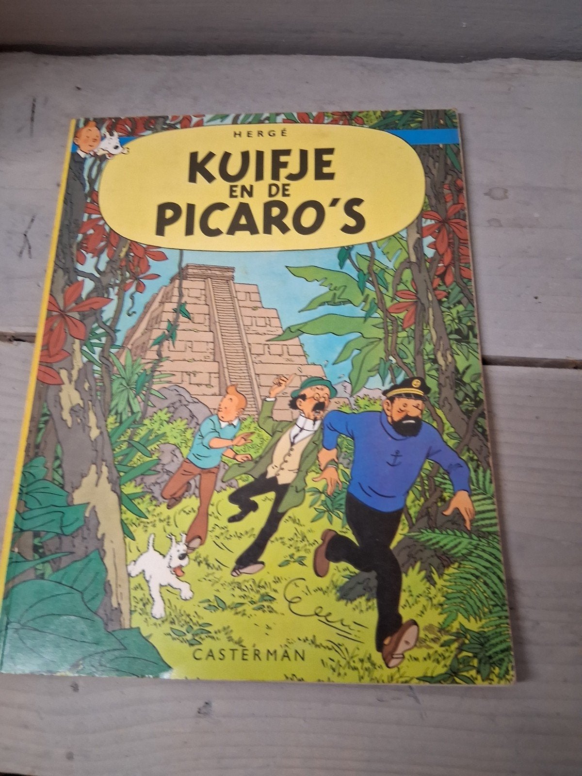 Kuifje en de piano's 1976, Eén stripboek, Ophalen of Verzenden