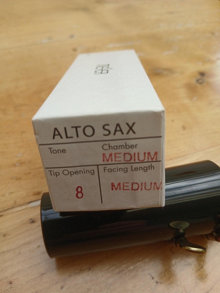 Meyer M8  mondstuk voor altsaxofoon, Muziek en Instrumenten, Instrumenten | Toebehoren, Ophalen of Verzenden, Gebruikt, Saxofoon