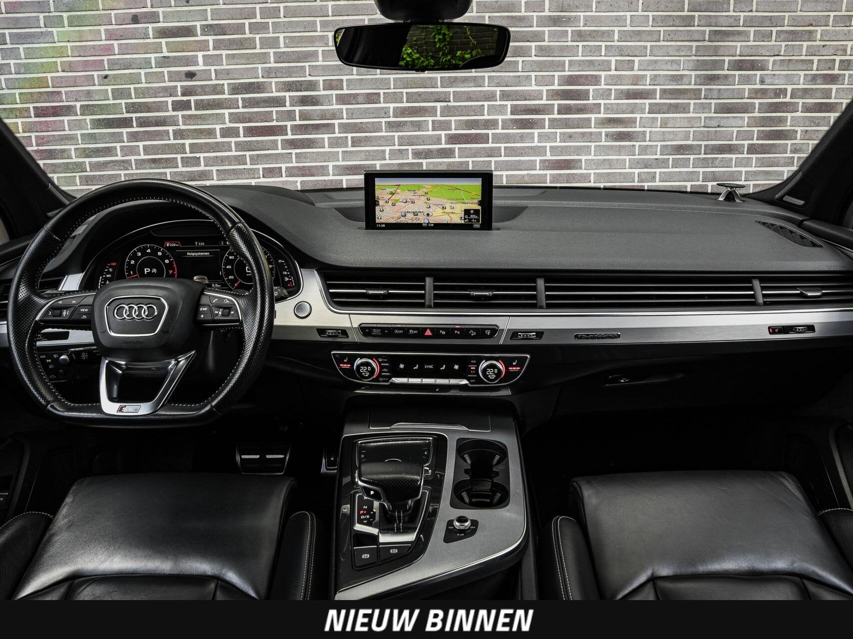 Audi Q7 3.0 TFSI quattro S-Line Panoramadak B&O Advanced Nac, Auto's, Audi, Gebruikt, 2995 cc, Leder, Bedrijf