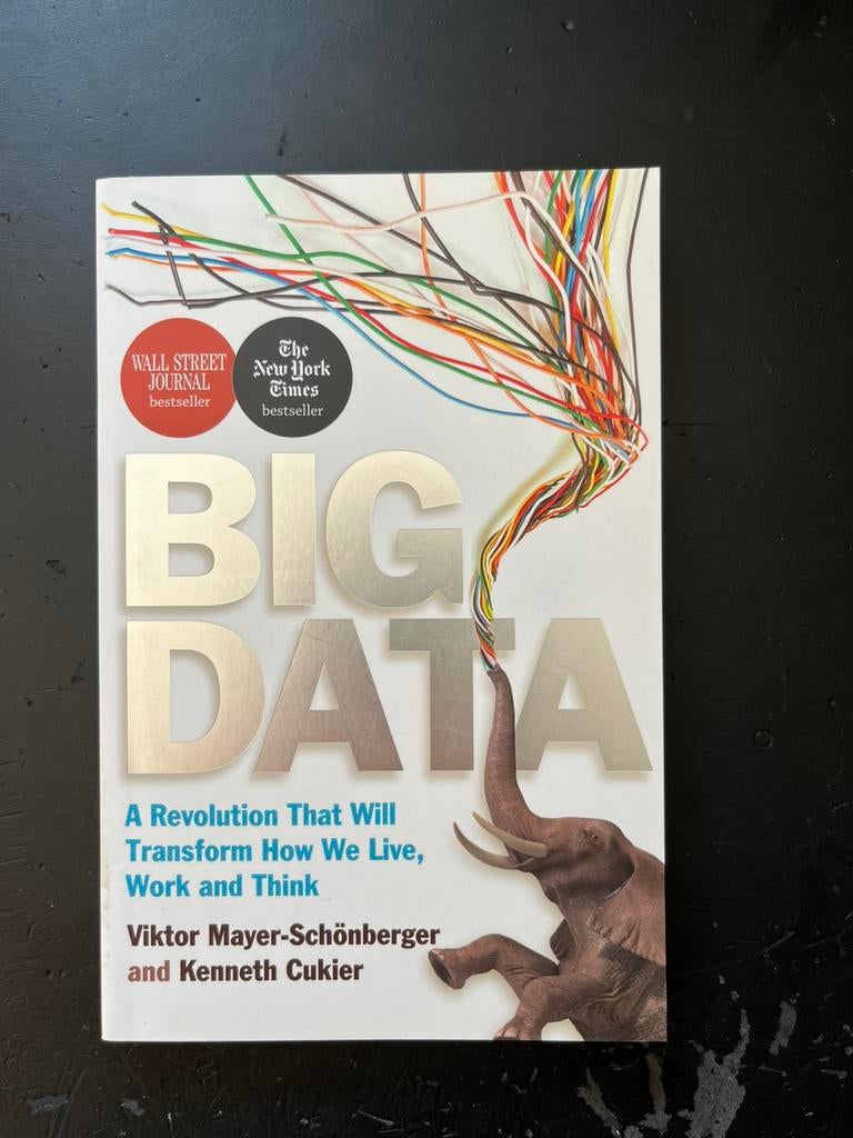 Mayer-Schonberger - Big Data, Ophalen of Verzenden, Nieuw, Economie en Marketing