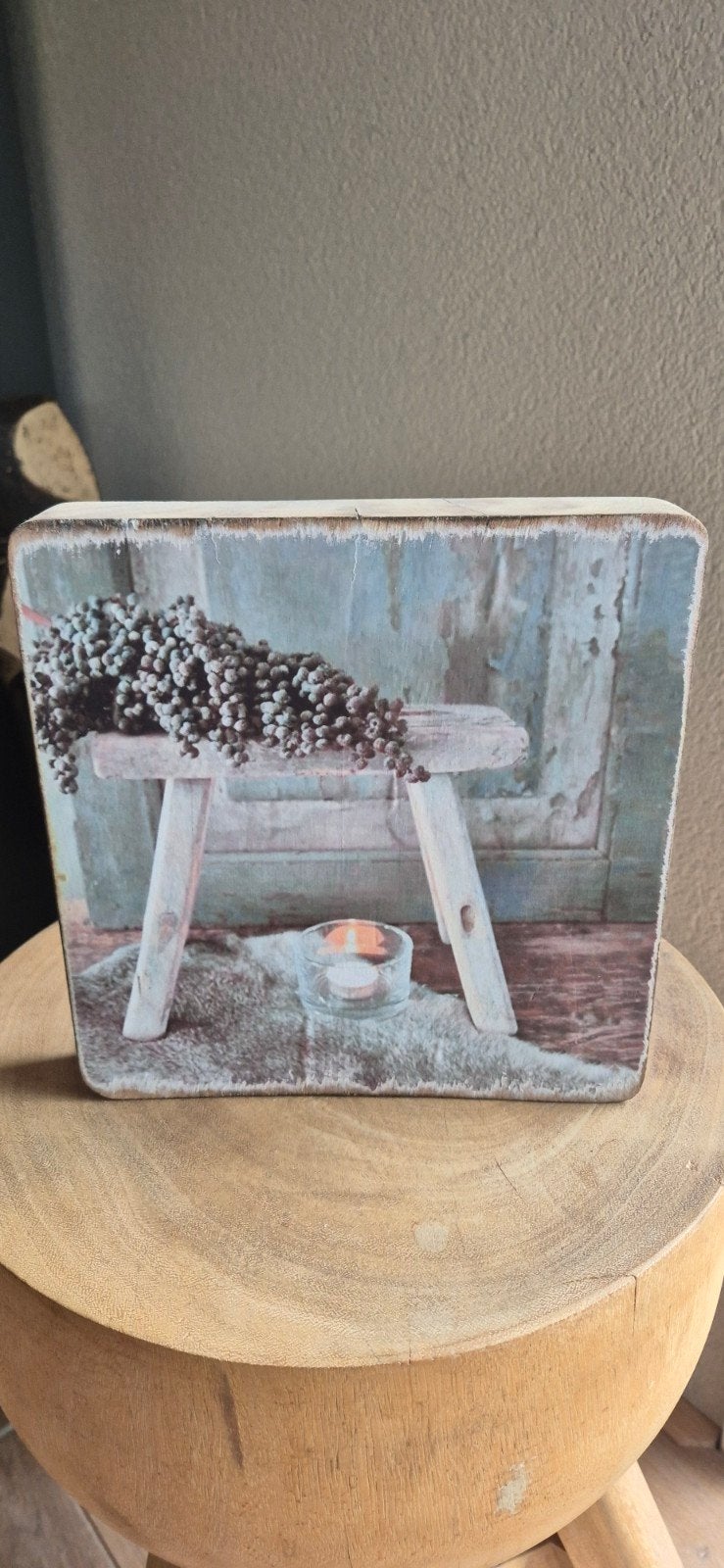 Home & Living hout deco, Ophalen of Verzenden