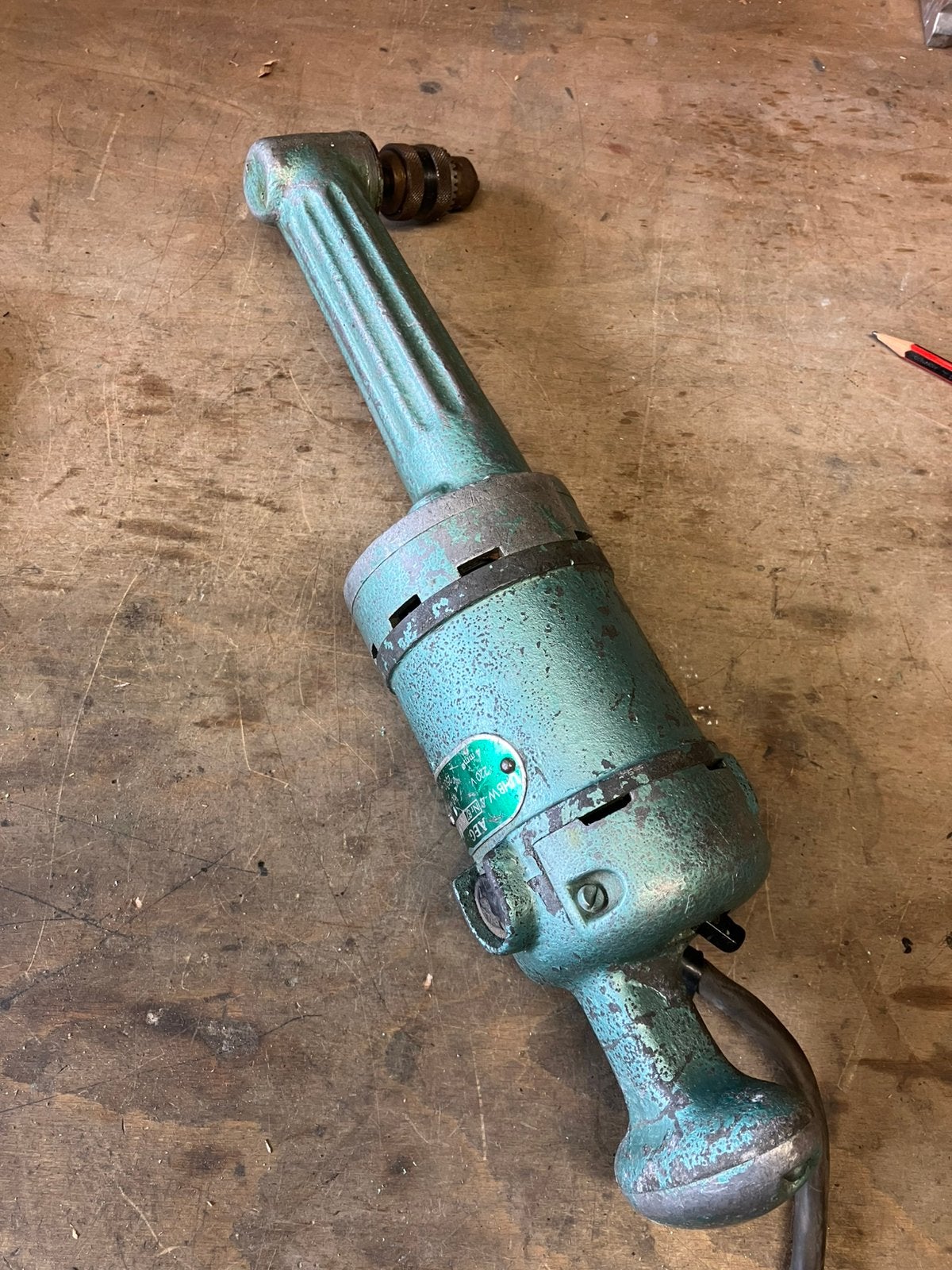 Haakse boormachine, Doe-het-zelf en Verbouw, Ophalen of Verzenden, Gebruikt