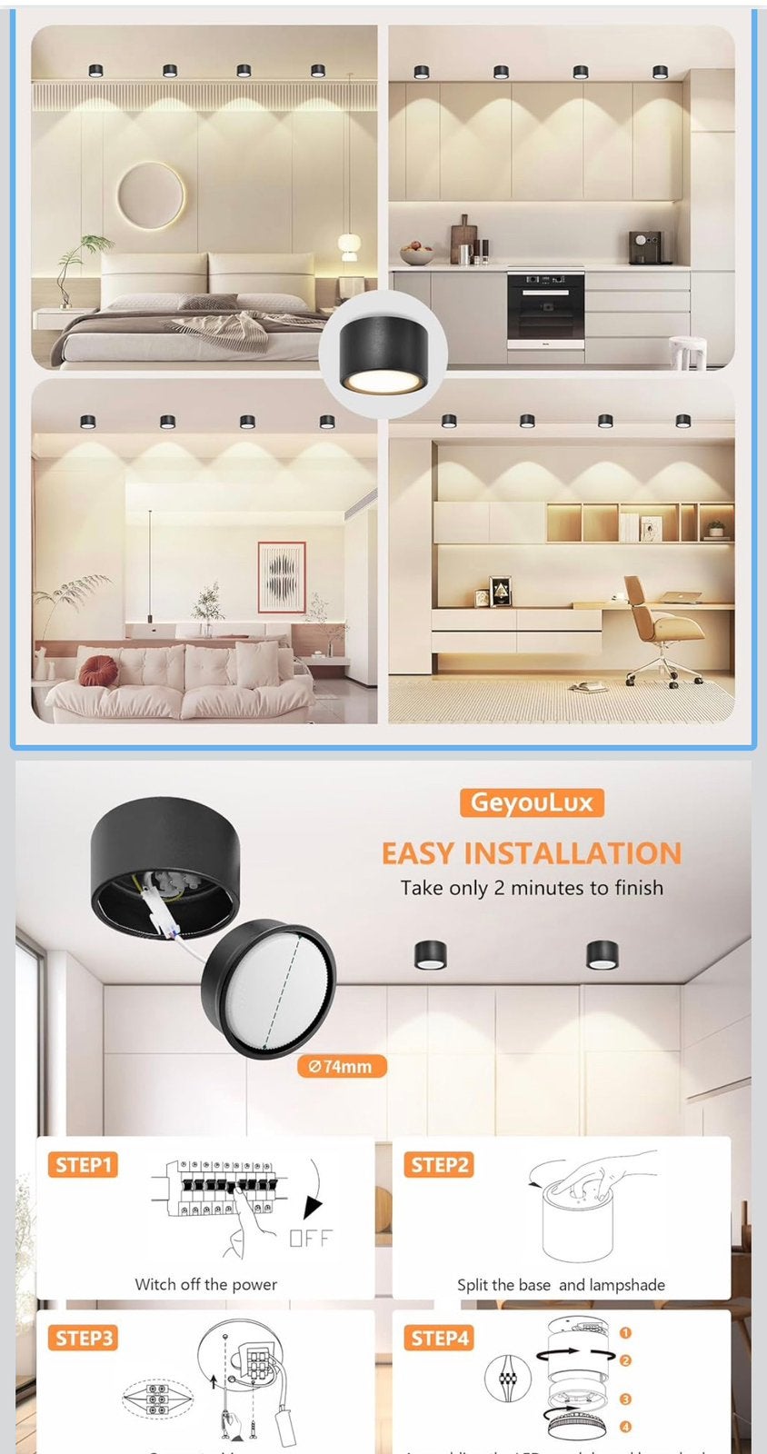led lamp, Ophalen of Verzenden, Zo goed als nieuw, Kooi, Minder dan 60 cm