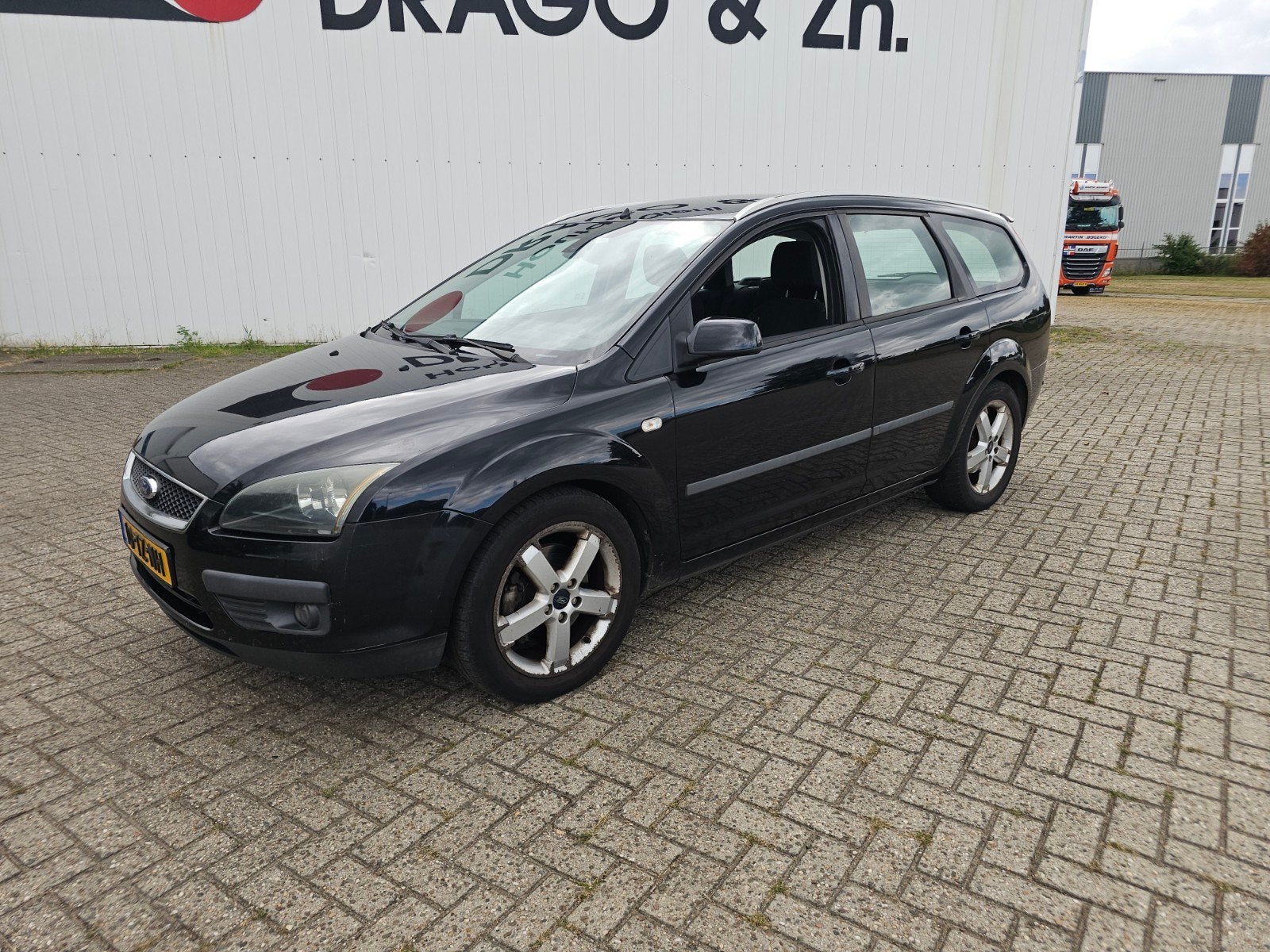 Ford Focus Wagon 2.0-16v Rally Edition 2007 Apk nieuw,Zwart, 145 pk, Stof, 4 cilinders, Zwart