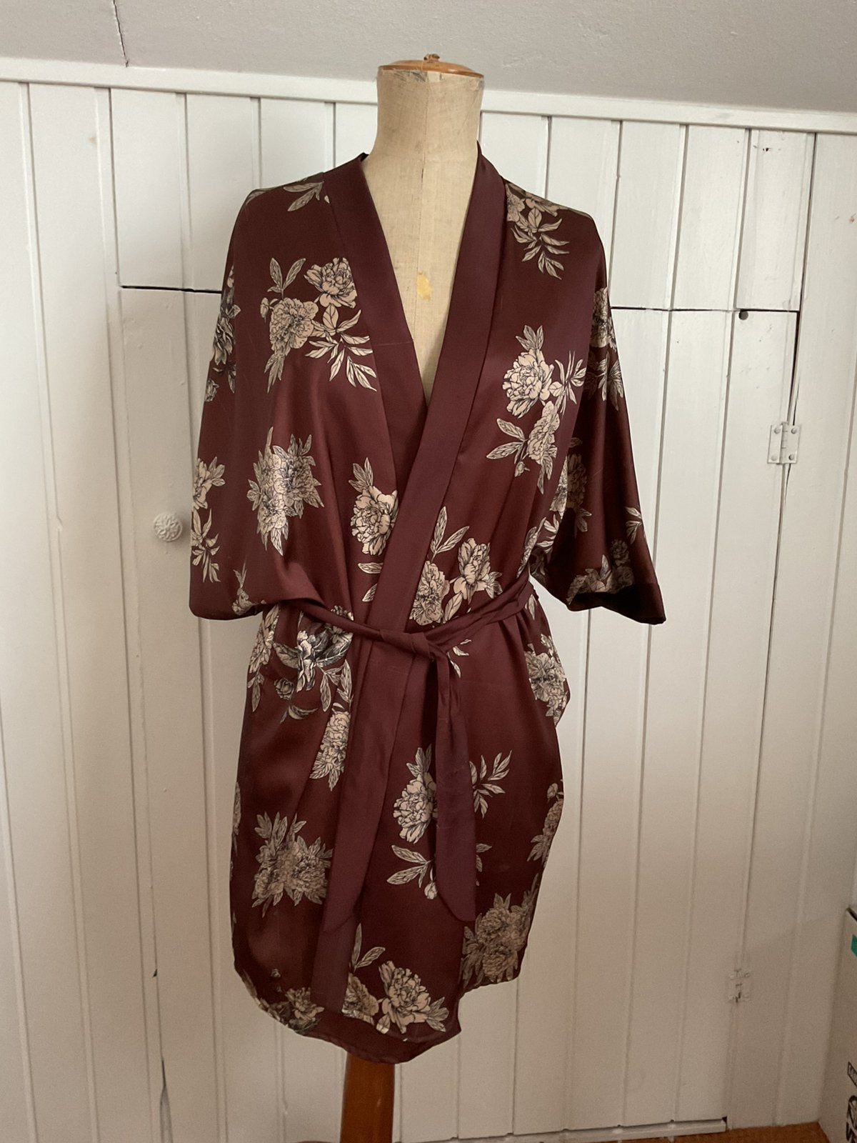 Kimono  (tuniek) NEW COLLECTION M/L, Kleding | Dames, Ophalen of Verzenden, Nieuw, Maat 38/40 (M), Bruin