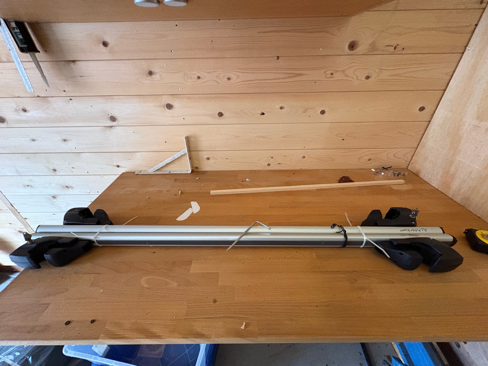 Menabo Sherman XL dakdragers - 135cm open reling, Ophalen, Gebruikt
