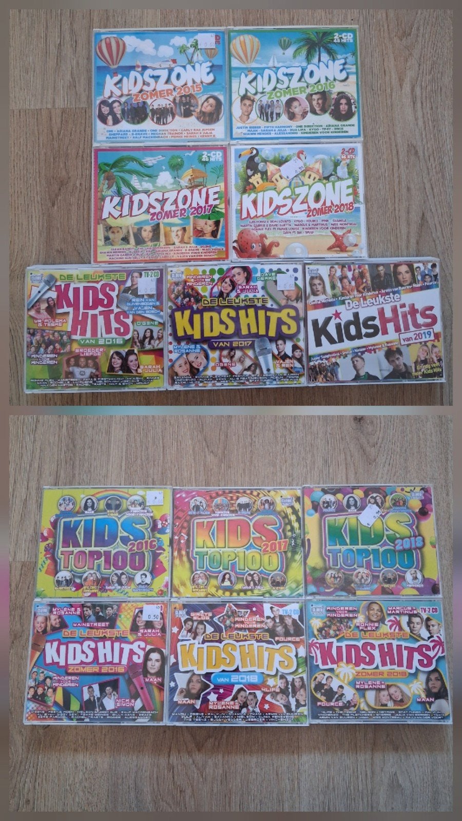Kidszone, kids hits, kids top 100 kinder cd, Ophalen of Verzenden, Zo goed als nieuw, Verzamelalbum