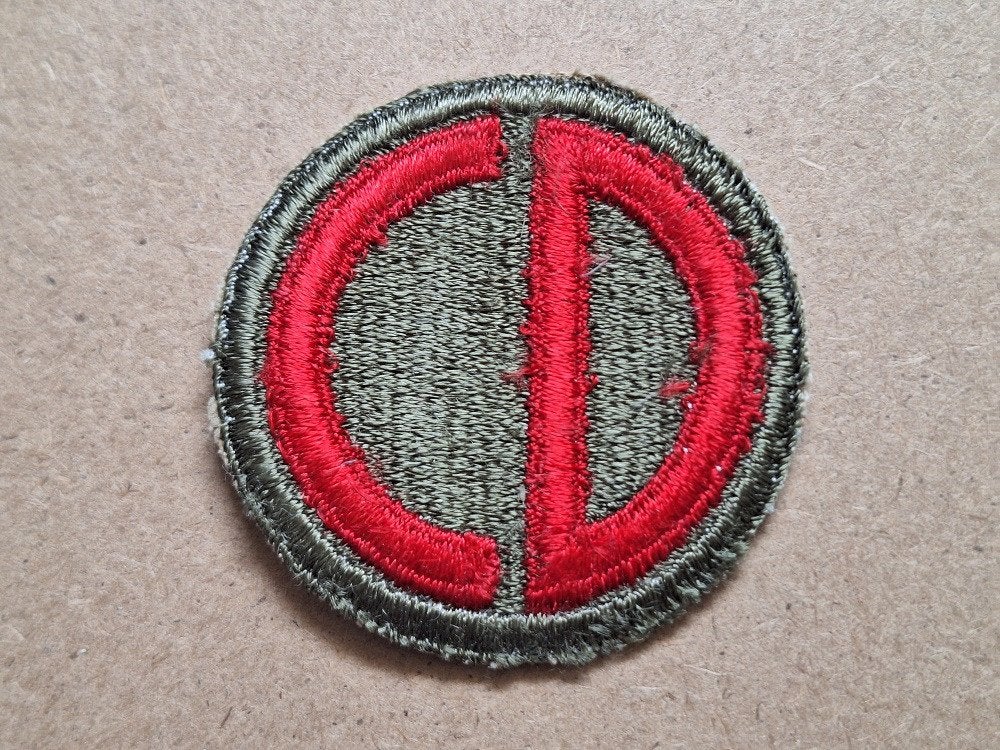 WWII US 85th Infantry Division patch, Verzenden, Amerika, Embleem of Badge