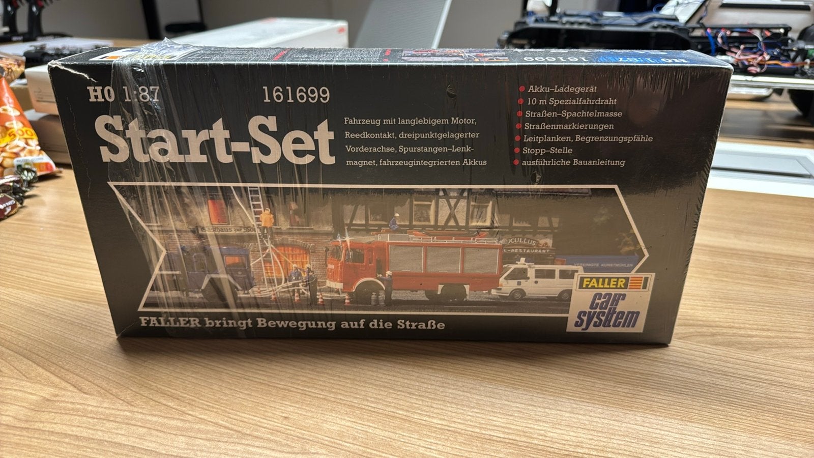 Faller Car System Start-Set HO 1:87 Brandweer, Hobby en Vrije tijd, Overige merken, 1:50 of kleiner, Nieuw, Ophalen of Verzenden