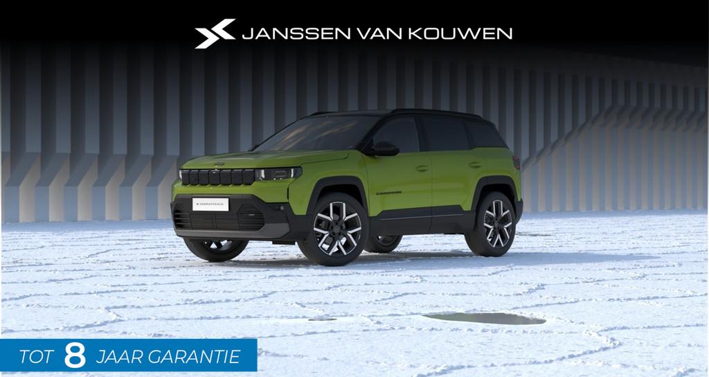 Jeep Compass First Edition 74 kWh Nu te bestellen - Janssen, 12 maanden, 213 pk, Nieuw, Automatische klimaatregeling