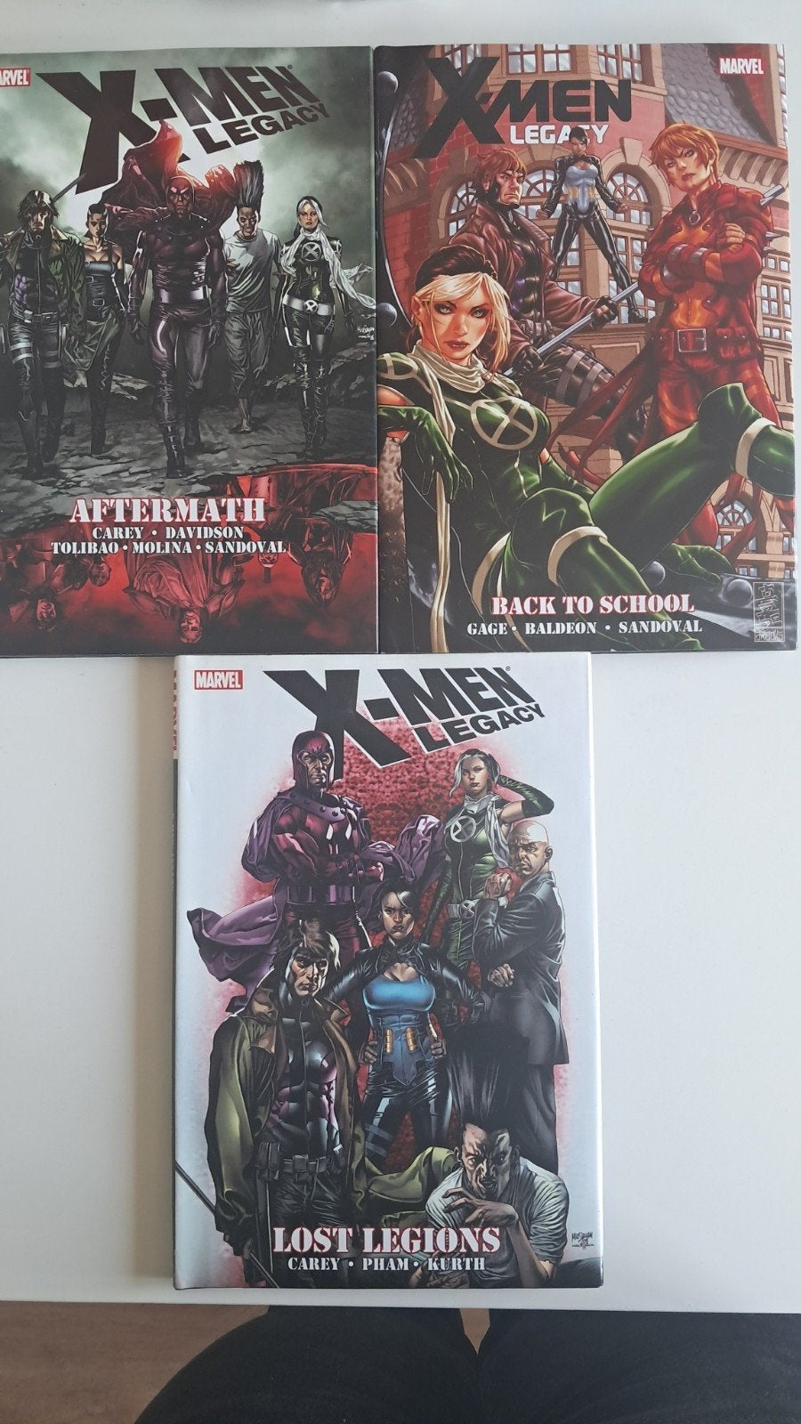 Marvel X-Men Legacy: Lost Legions, Back to School, Aftermath, Meerdere stripboeken, Ophalen of Verzenden, Zo goed als nieuw