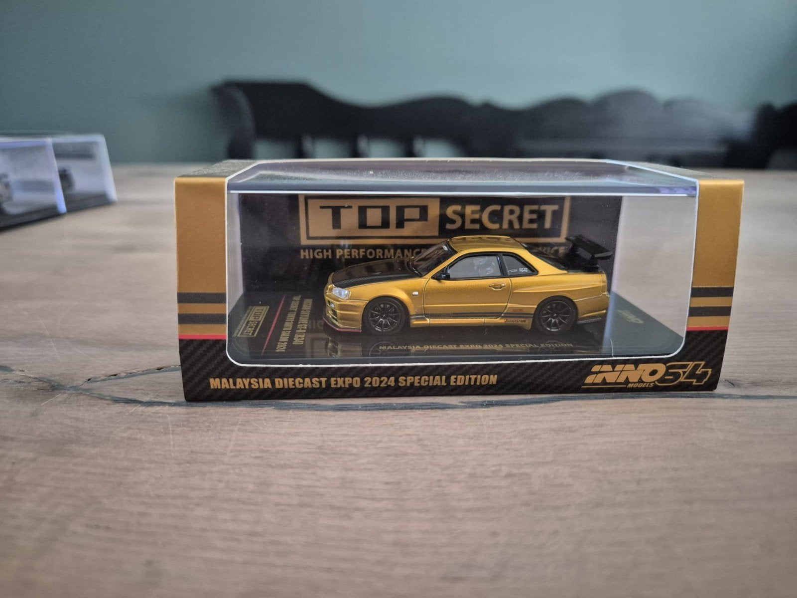 INNO64 - Nissan Skyline GT-R R34 top secret, Ophalen of Verzenden, Nieuw, Auto