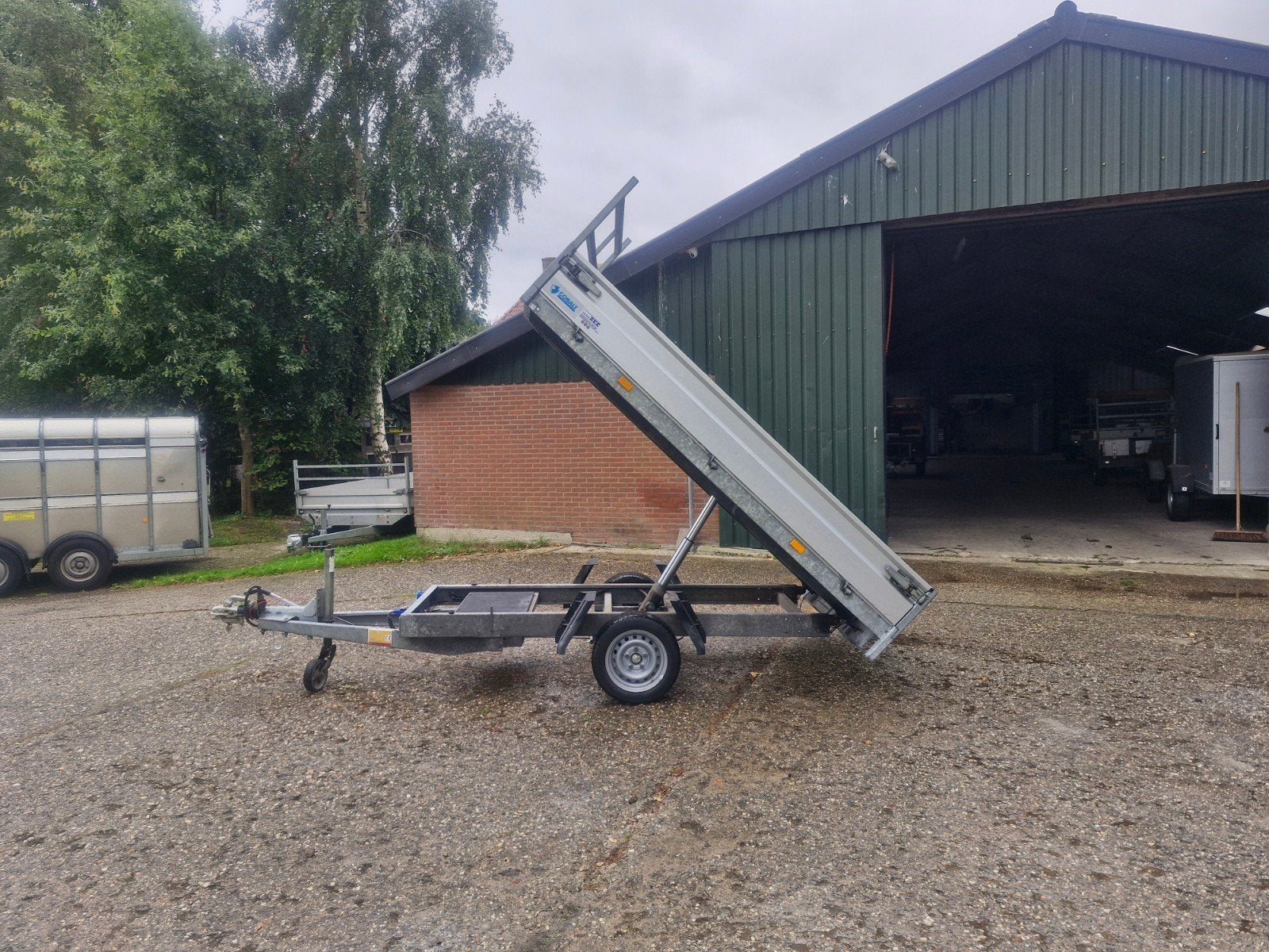Hapert kieper kieper aanhangwagen 1350kg, Ophalen, -, -, Hapert
