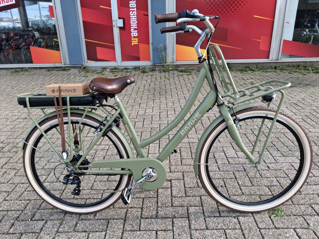 Fietshokje Beverwijk: Raaks Moxy Elektrische Damesfiets, Fietsen en Brommers, Elektrische fietsen, Niet ingevuld, Nieuw, Ophalen of Verzenden