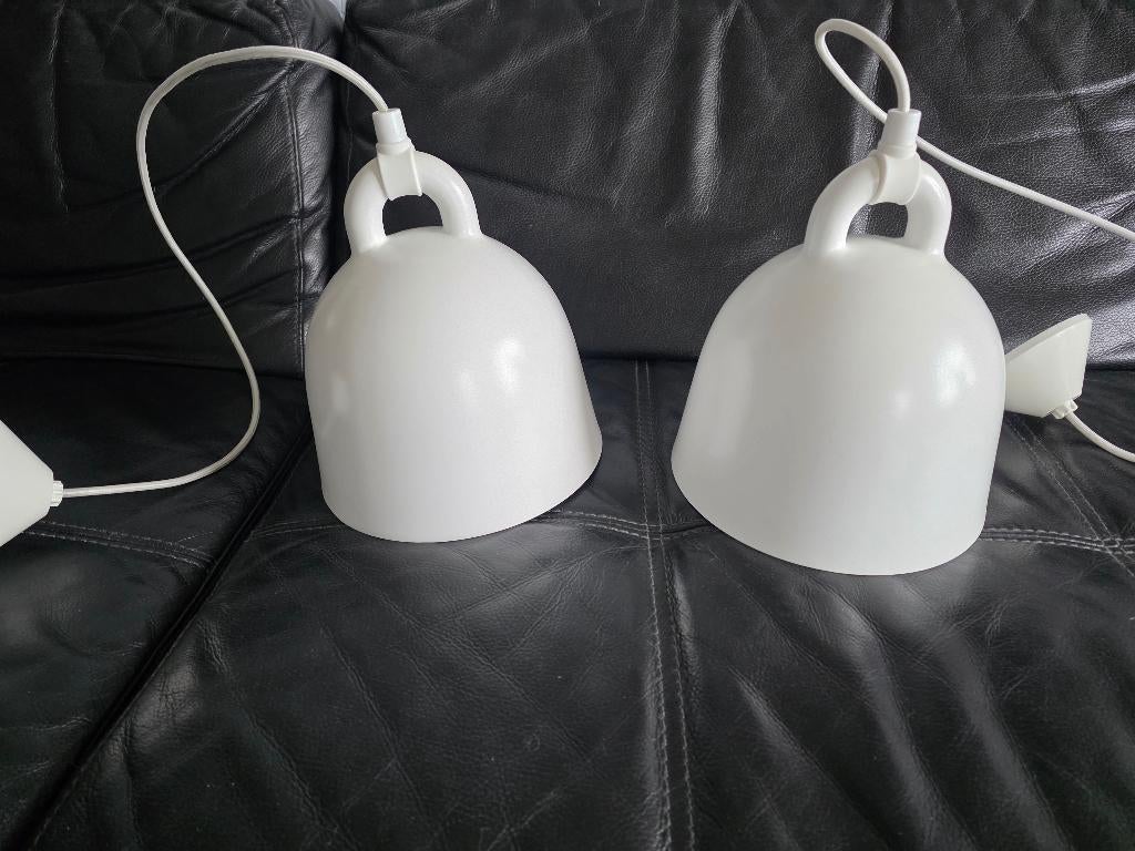 Normann Copenhagen Bell hanglampen X-small, Bell hanglamp Normann Copenhagen, Kunststof, Gebruikt, Ophalen of Verzenden