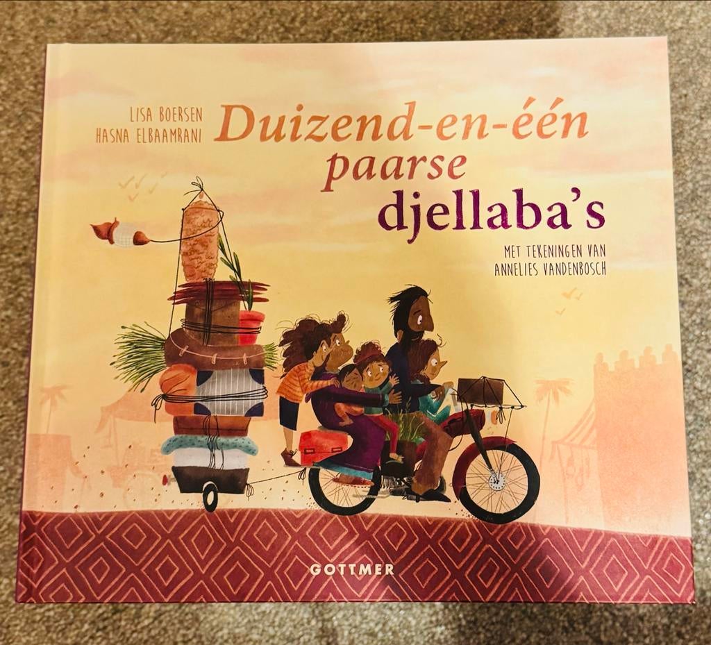 DUIZEND-EN-ÉÉN PAARSE DJELLABA'S - Lisa Boersen, Ophalen of Verzenden, Nieuw, Fictie algemeen