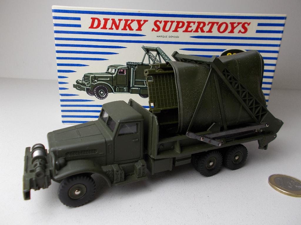 1961 Dinky Supertoys 884 BROCKWAY BRIDGELAYER Izgst! + DOOS!, Hobby en Vrije tijd, Modelauto's | 1:43, Ophalen of Verzenden, Nieuw