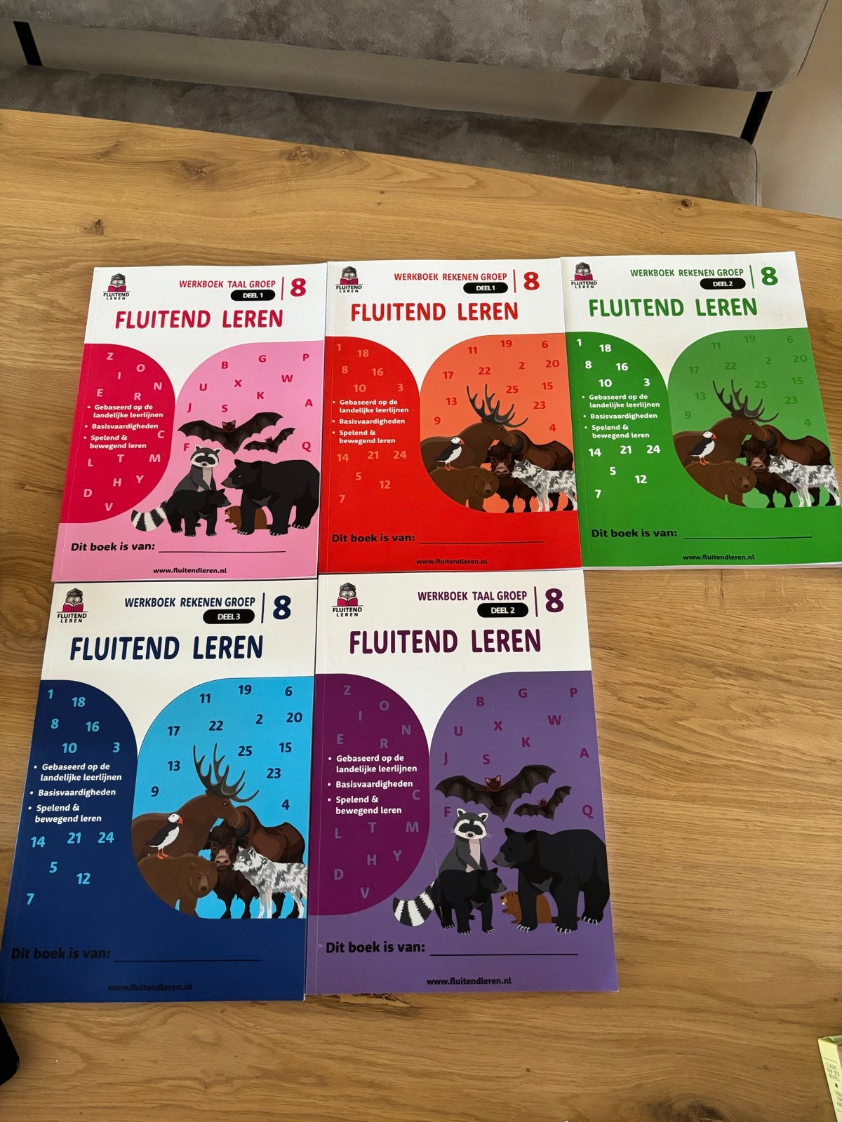 Fluitend Leren Werkboeken Groep 8 (Rekenen & Taal), Ophalen of Verzenden, Nieuw, Overige niveaus, Nederlands