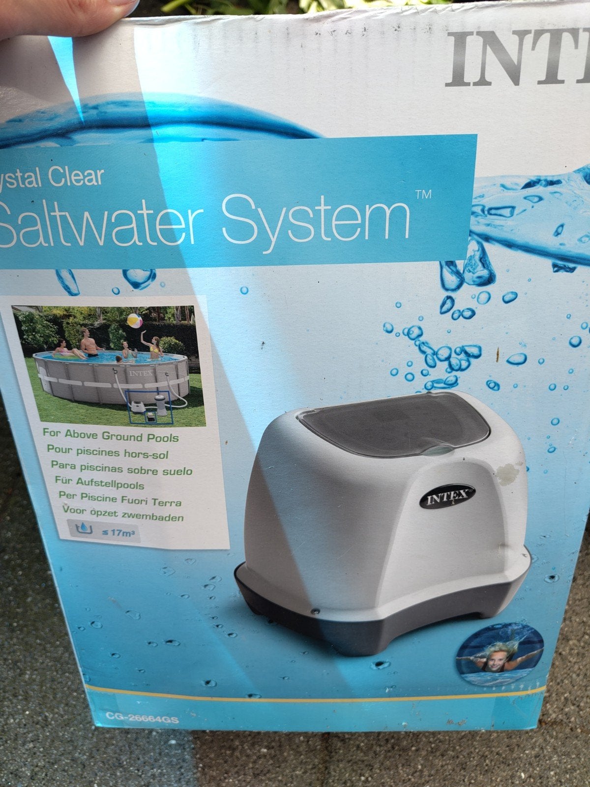 Intex kristal clear saltwater system, Tuin en Terras, Zwembad-toebehoren, Ophalen