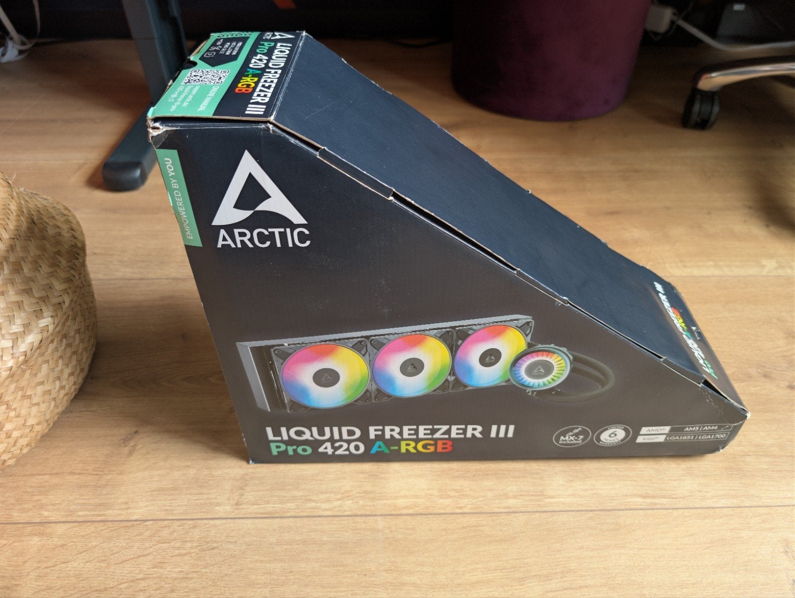 Nieuw! Arctic Liquid Freezer III Pro 420 A-RGB Waterkoeling, Computers en Software, Ophalen of Verzenden, Nieuw, Waterkoeling
